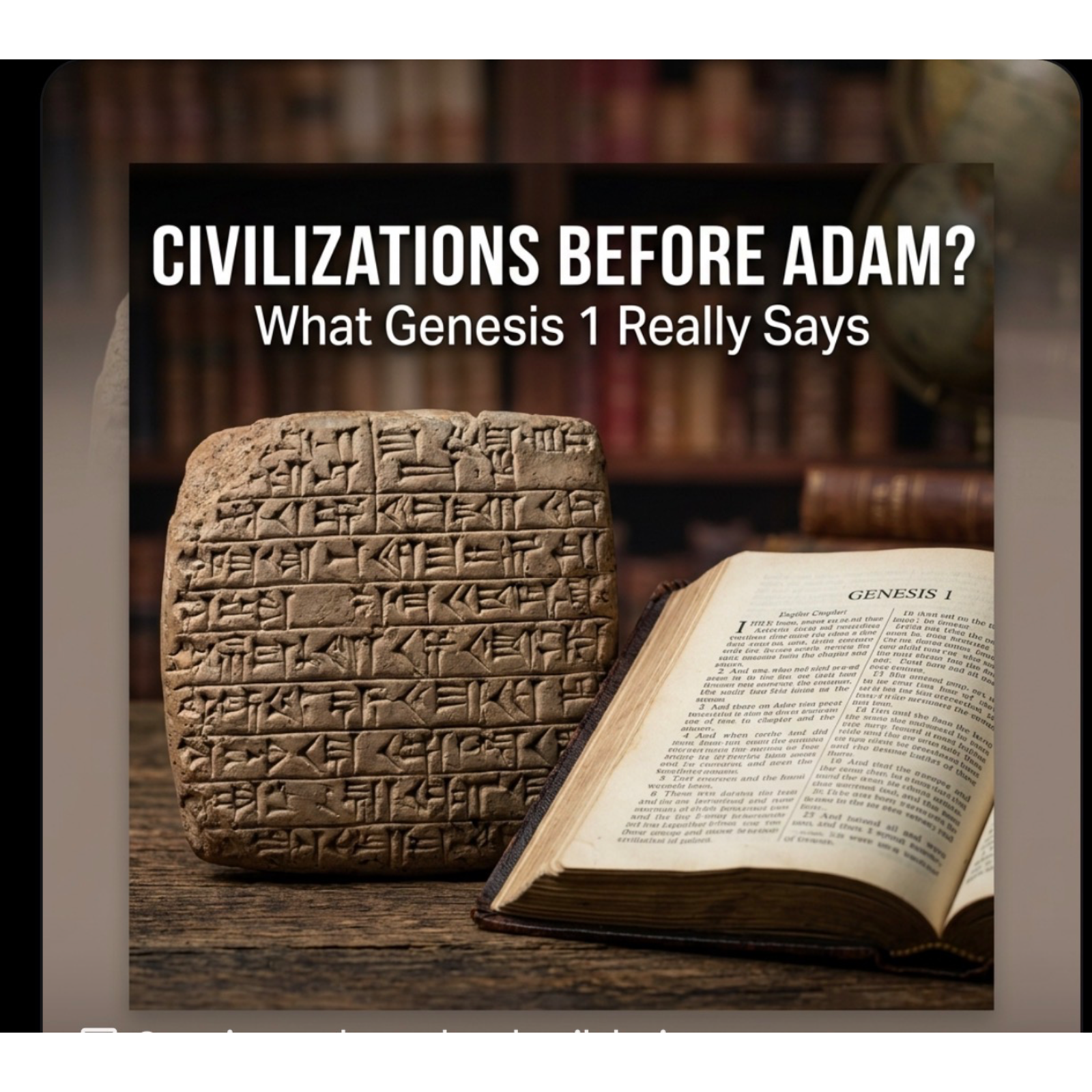 🎙️ Did Civilizations Exist Before Adam? | What Genesis 1 Really Says.  Please like, share , follow and comment. Thank you.  episode artwork