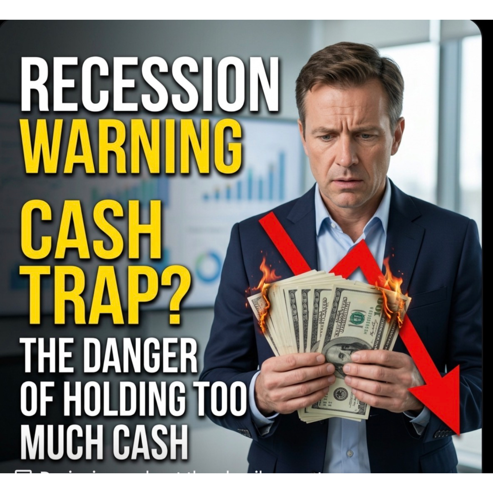 ️ Recession Warning: Don’t Hold Too Much Cash.  Please like, share , follow and comment. Thank you. episode artwork