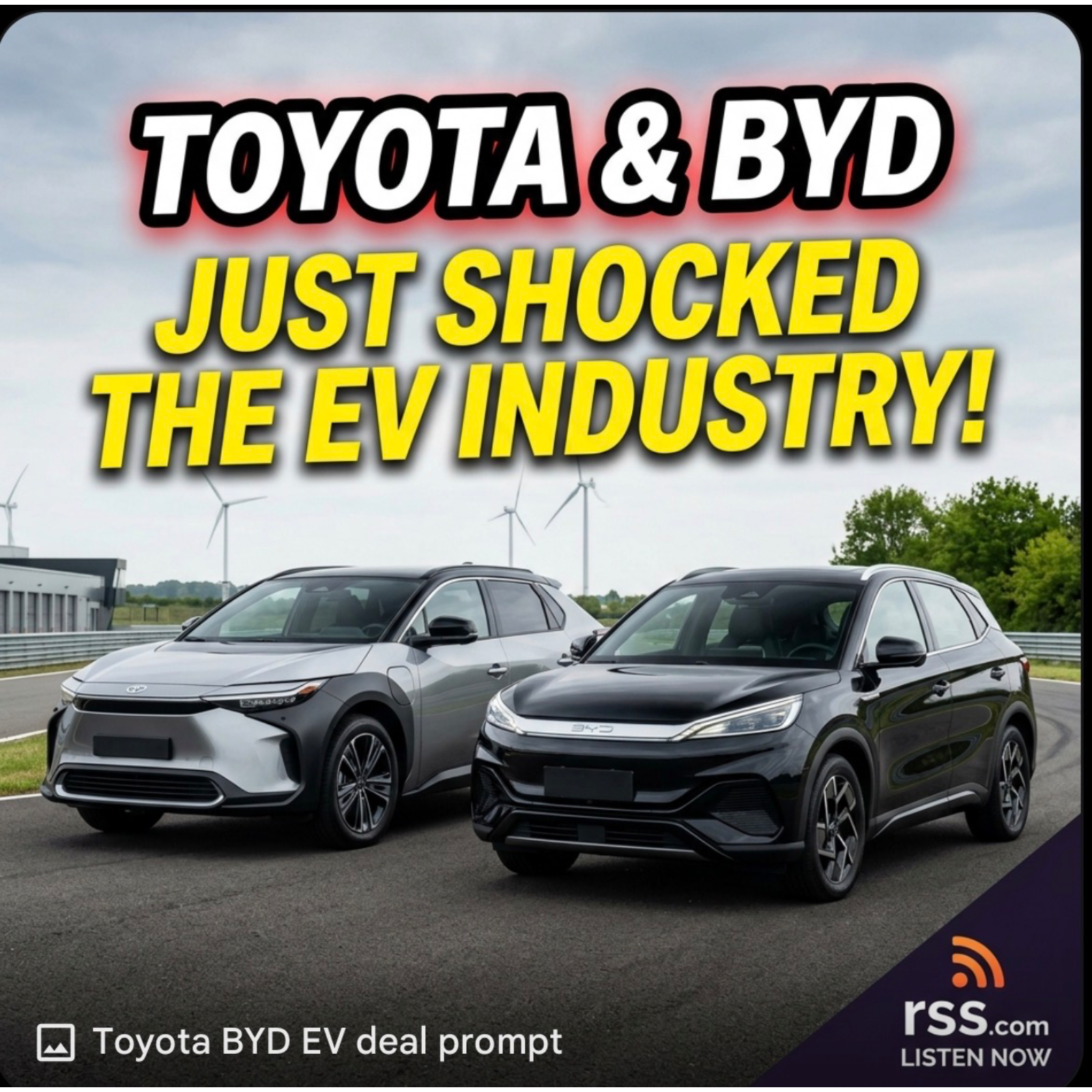 ️ Toyota’s BYD Deal Just Shook the EV Industry. Please like, share , follow and comment. Thank you. episode artwork