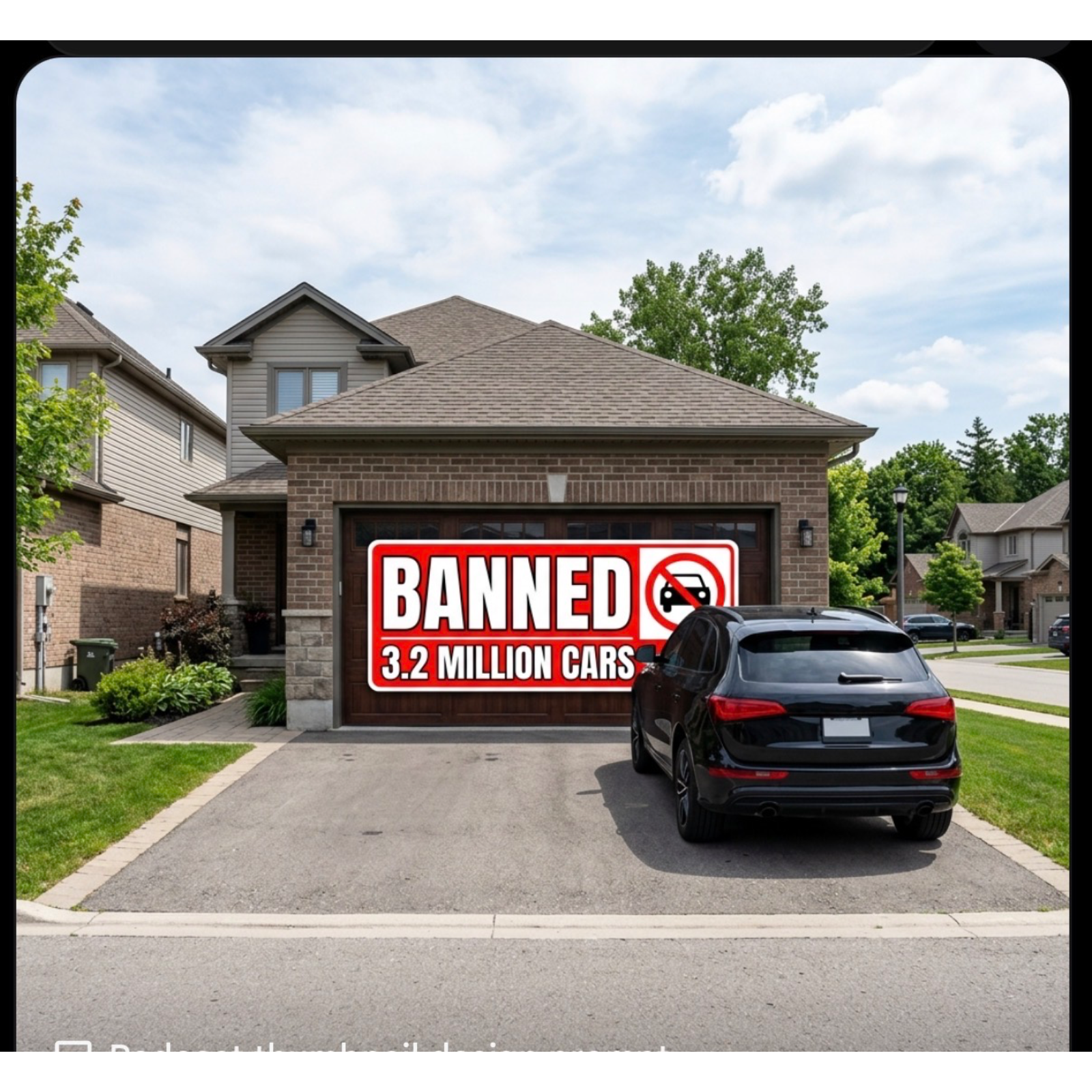 🎙️ 🚨 3.2 MILLION CARS BANNED FROM GARAGES! 🚗⚠️ Please like, share , follow and comment. Thank you. episode artwork