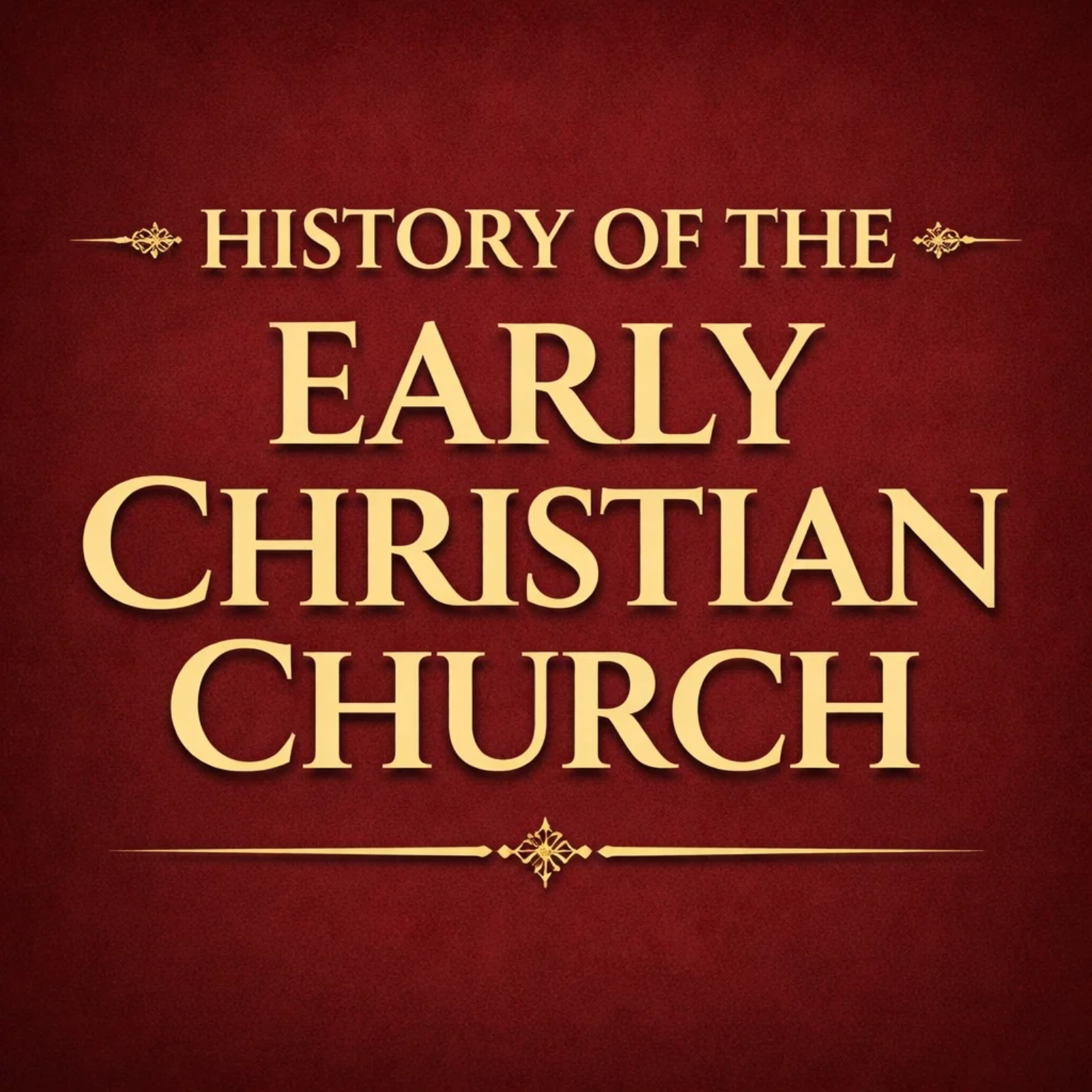 History of the Early Christian Church