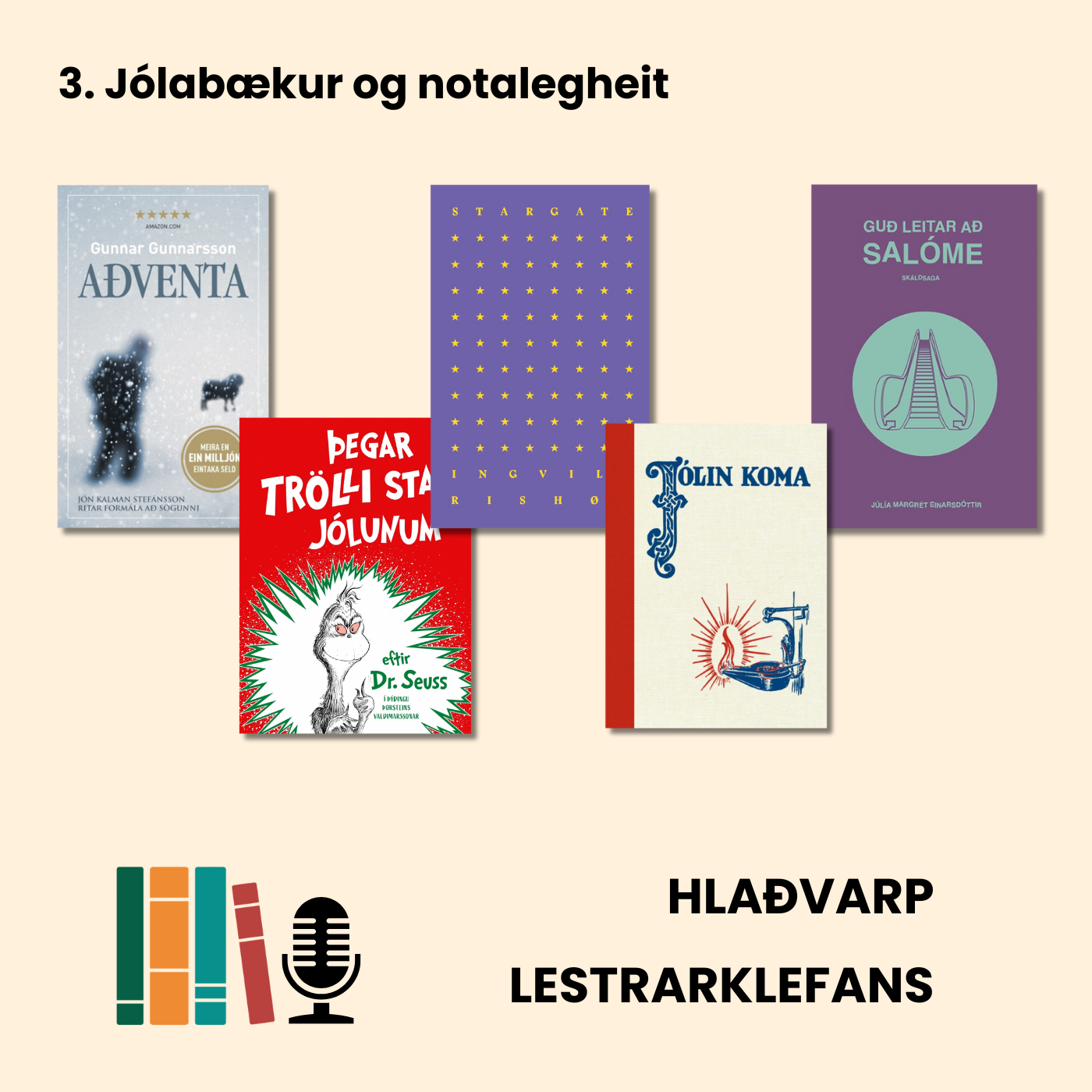 Hlaðvarp Lestrarklefans
