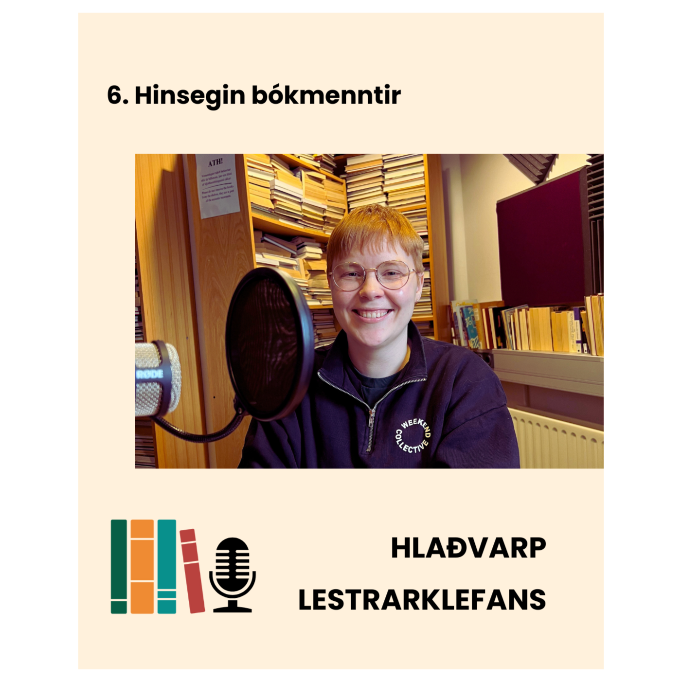 Hlaðvarp Lestrarklefans