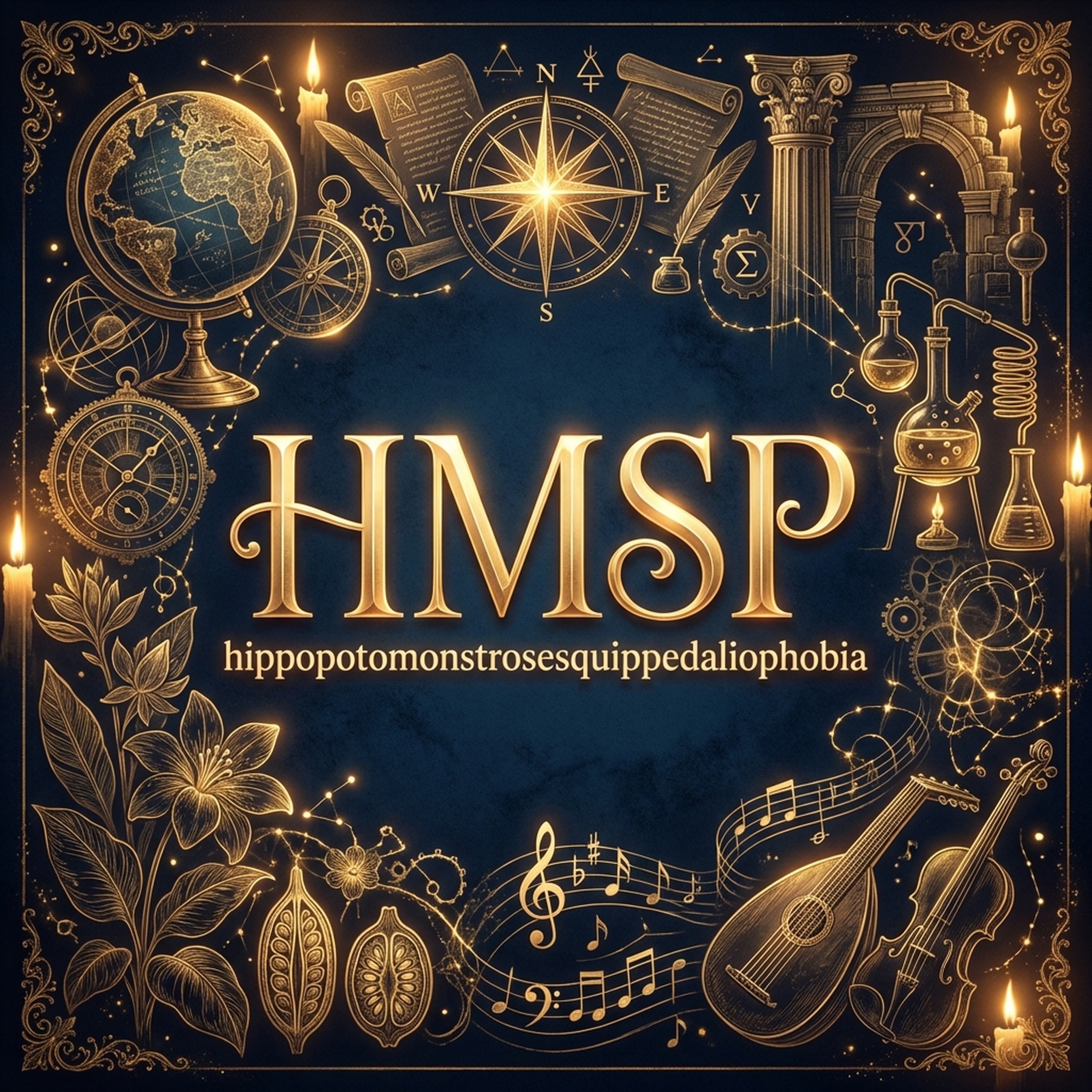 HMSP — Hippopotomonstrosesquippedaliophobia cover art