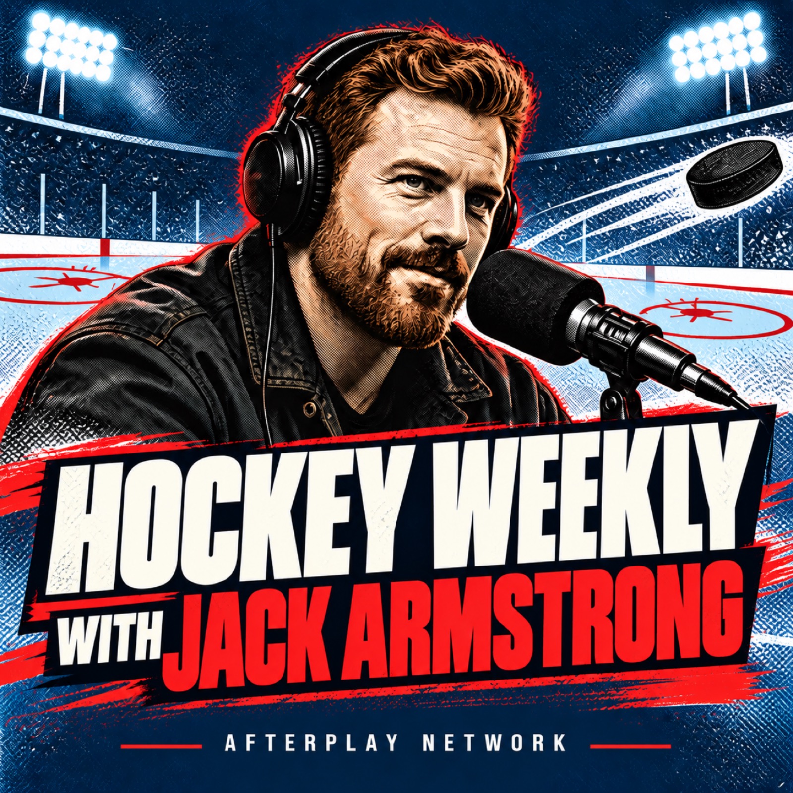 Hockey Weekly with Jack Armstrong cover art