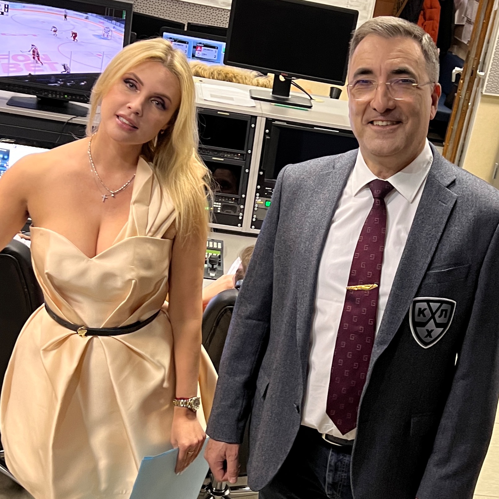 KHL playoffs with Leonid Vaysefeld / Плей-офф КХЛ с Леонидом Вайсфельдом.