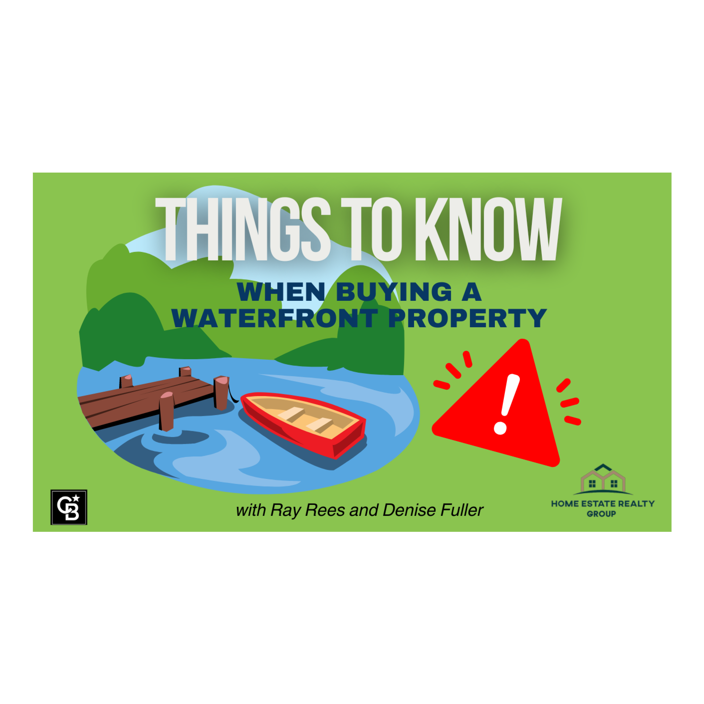 Things to Know when Buying Waterfront Property