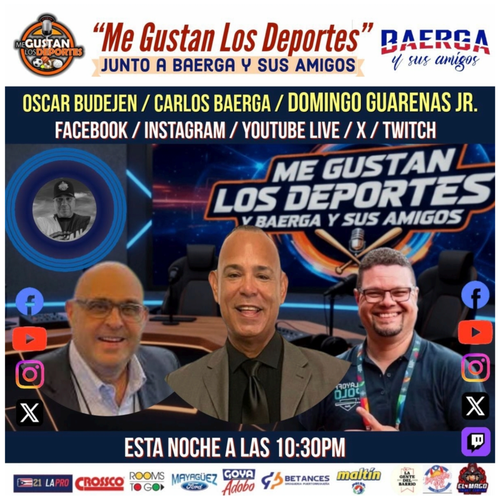 Me Gustan los Deportes con Carlos Baerga - Resumiendo el mes de April 2026 en MLB - 30/04/2026 episode artwork