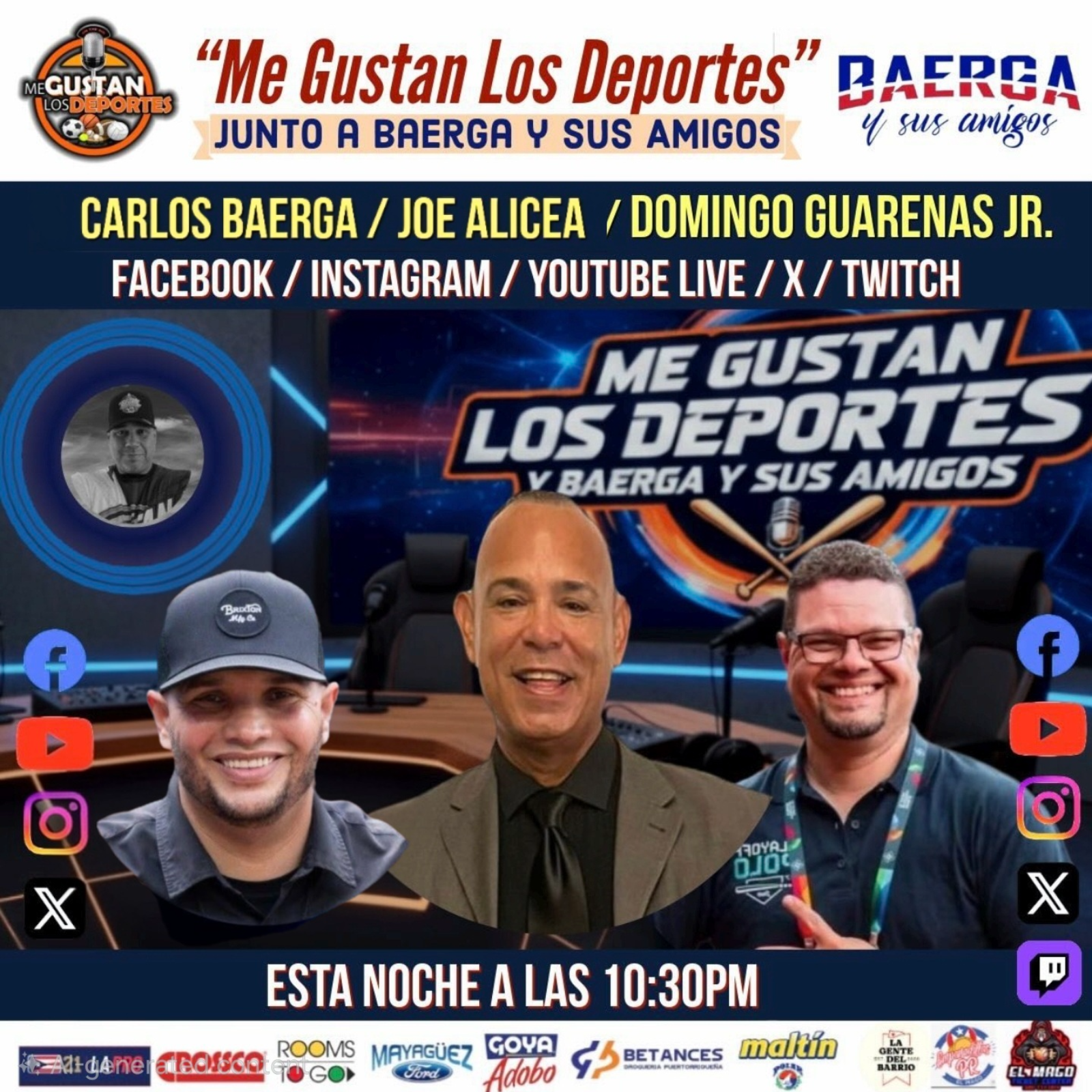 Me Gustan los Deportes con Carlos Baerga - Actualidad en MLB para comenzar el mes de Mayo - 04/05/2026 episode artwork