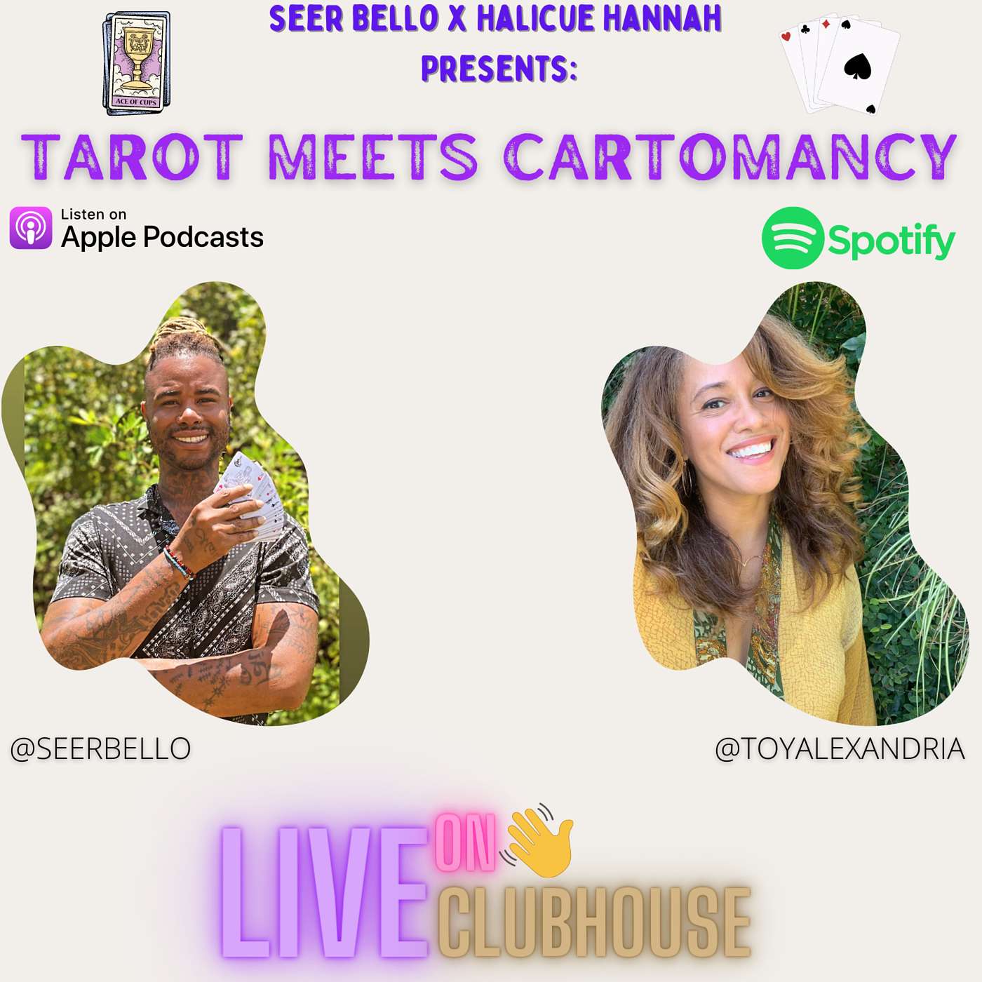 Tarot Meets Cartomancy Episode 1 (Sub-Podcast) w Halicue Hanna From Pillars & The Porch episode artwork