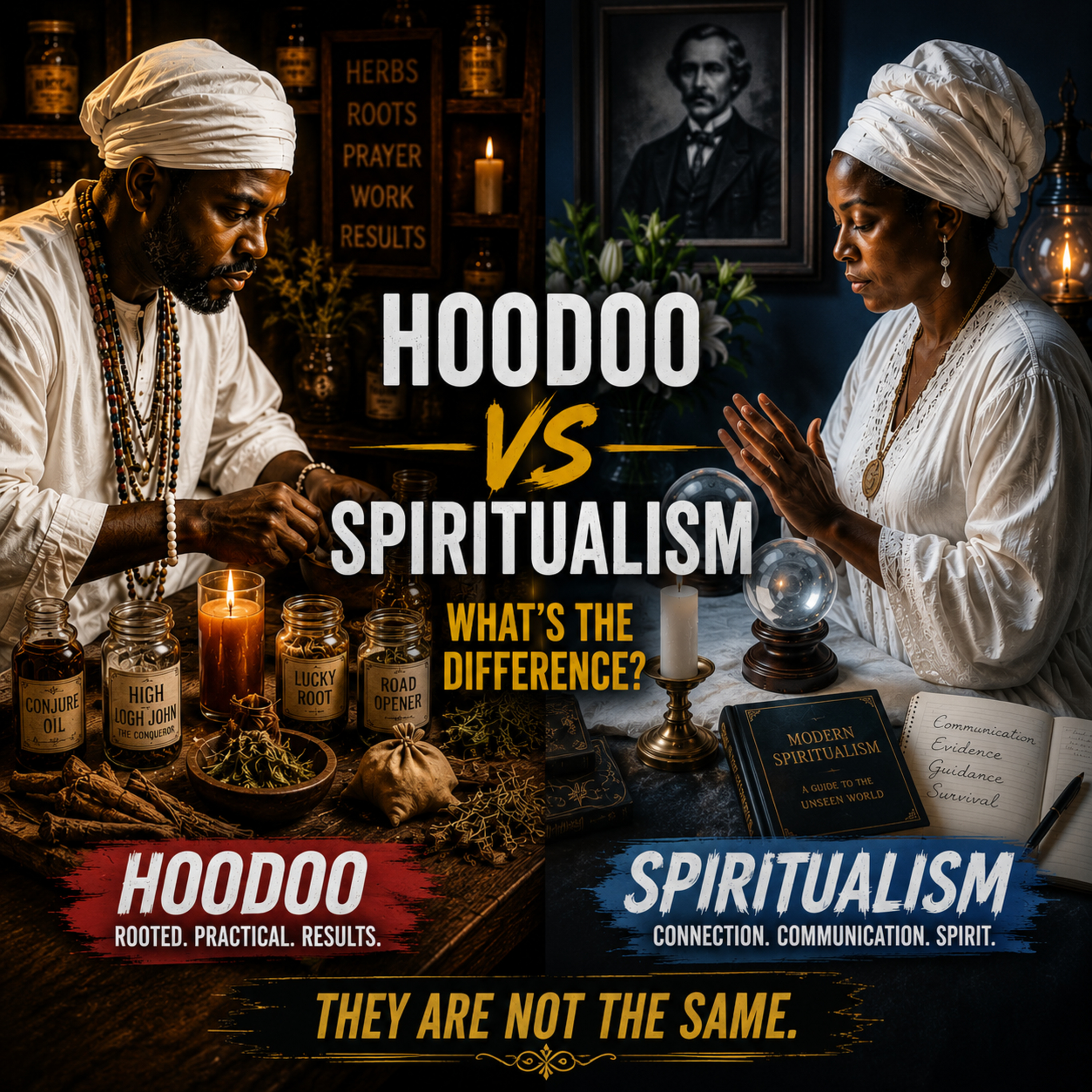 Hoodoo vs Spiritualism: What's The Difference? episode artwork