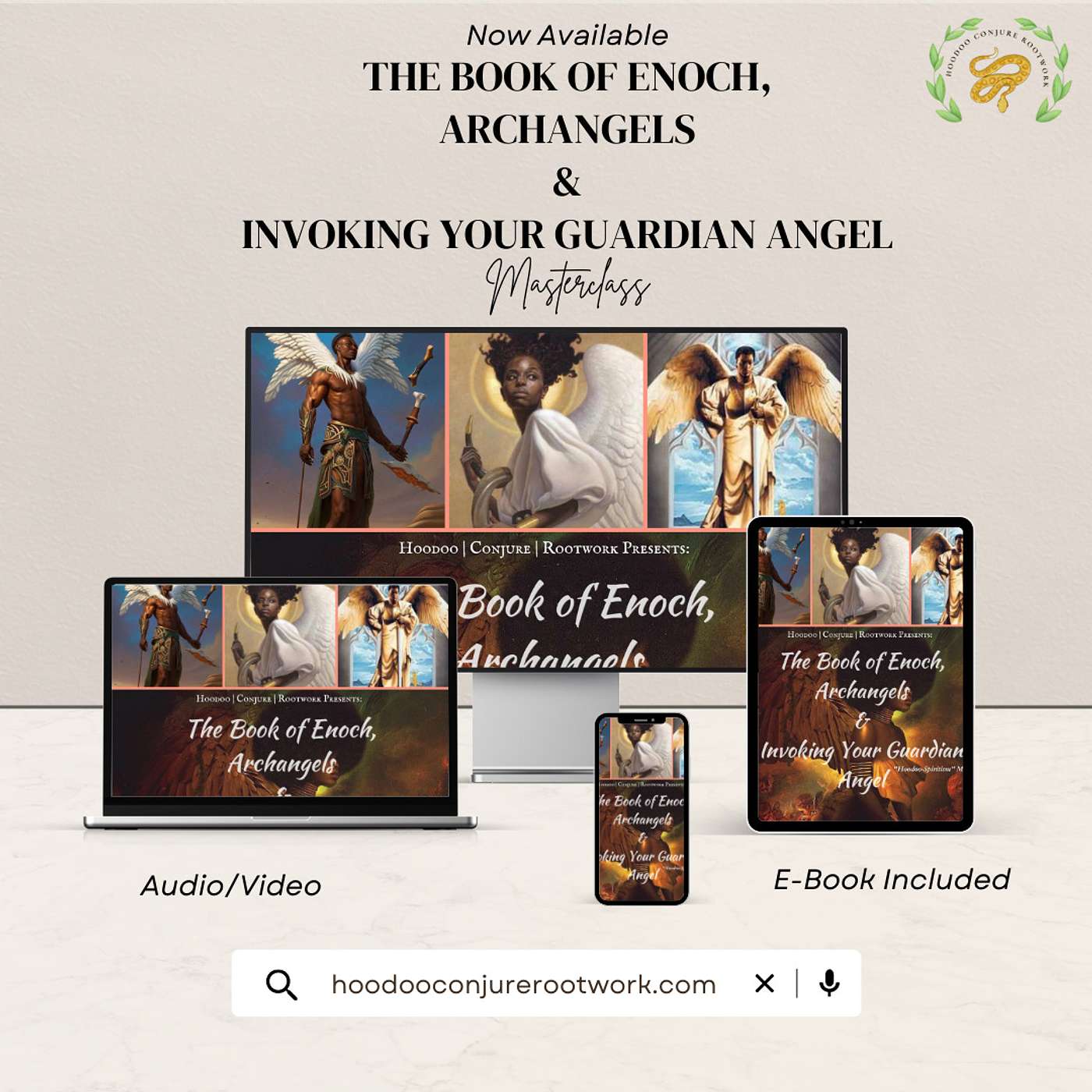 The Book of Enoch, Arcangels & Invoking Your Guardian Angel (Masterclass) episode artwork