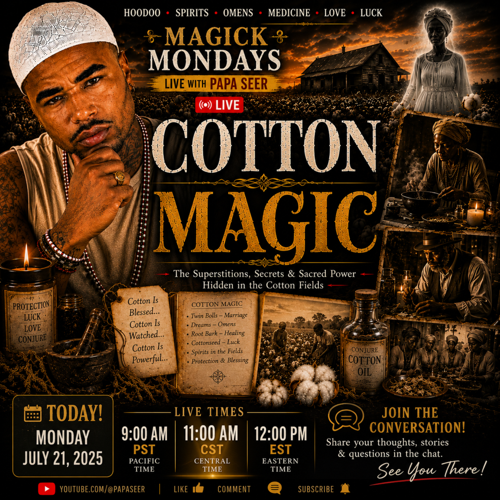 THEY SAID COTTON WAS FULL OF SPIRITS episode artwork