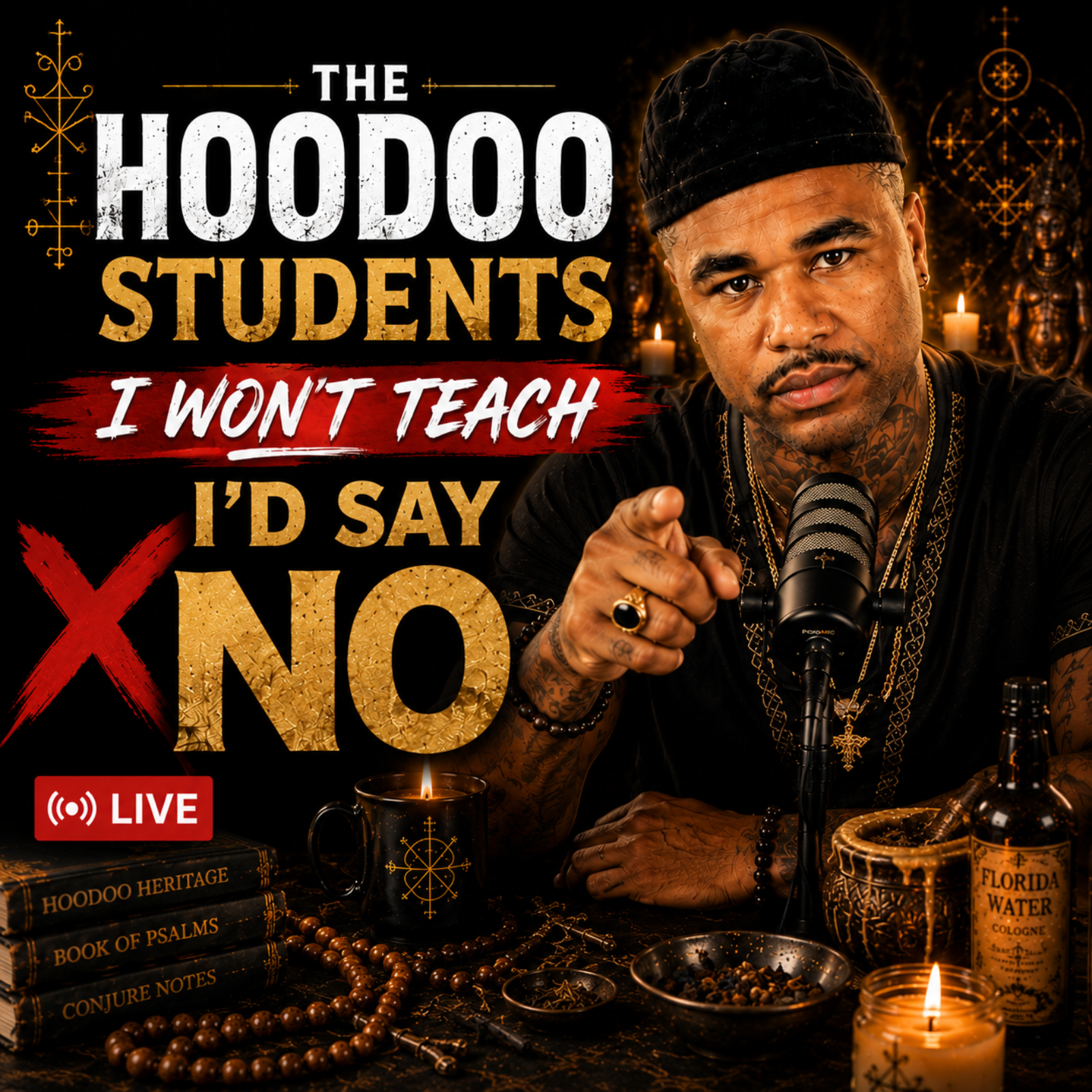 THE HOODOO STUDENTS I WON'T TEACH (AND HERE IS WHY) episode artwork