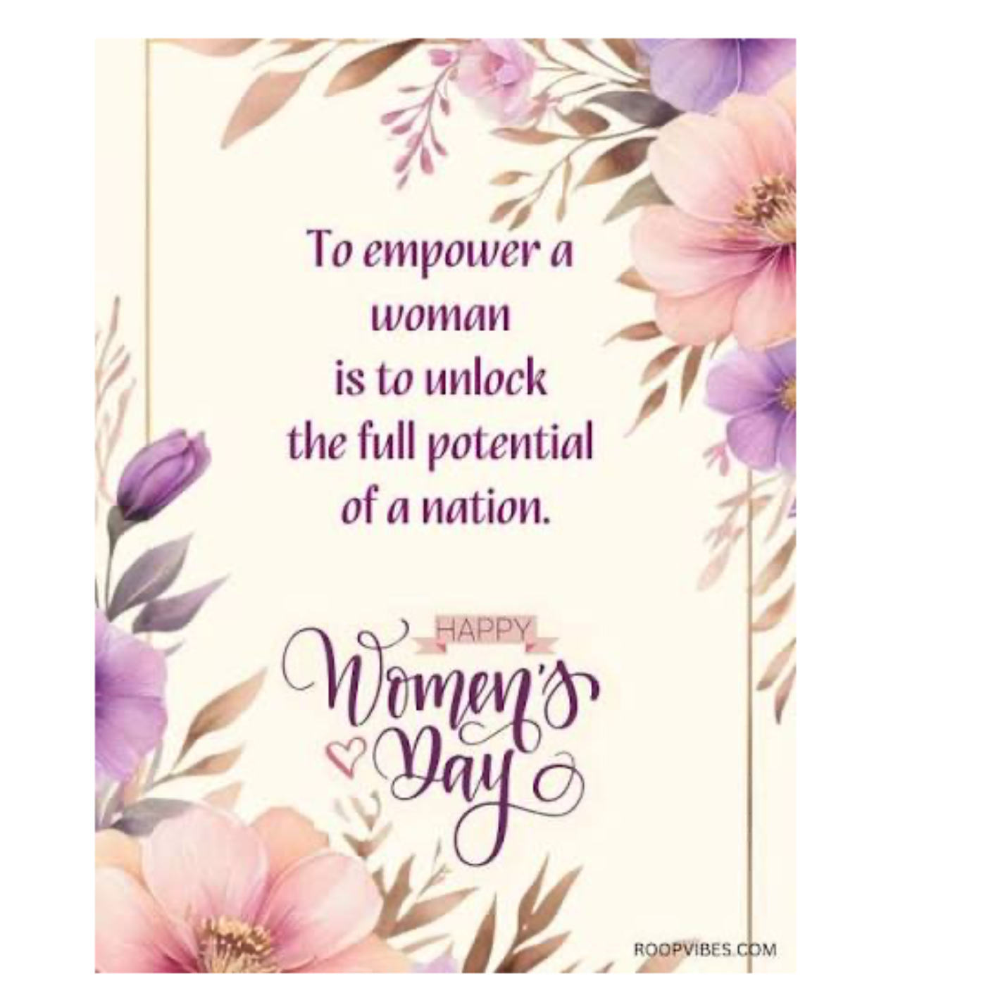 National Woman’s Day 🌷 Everyday 🌸🙏🪷