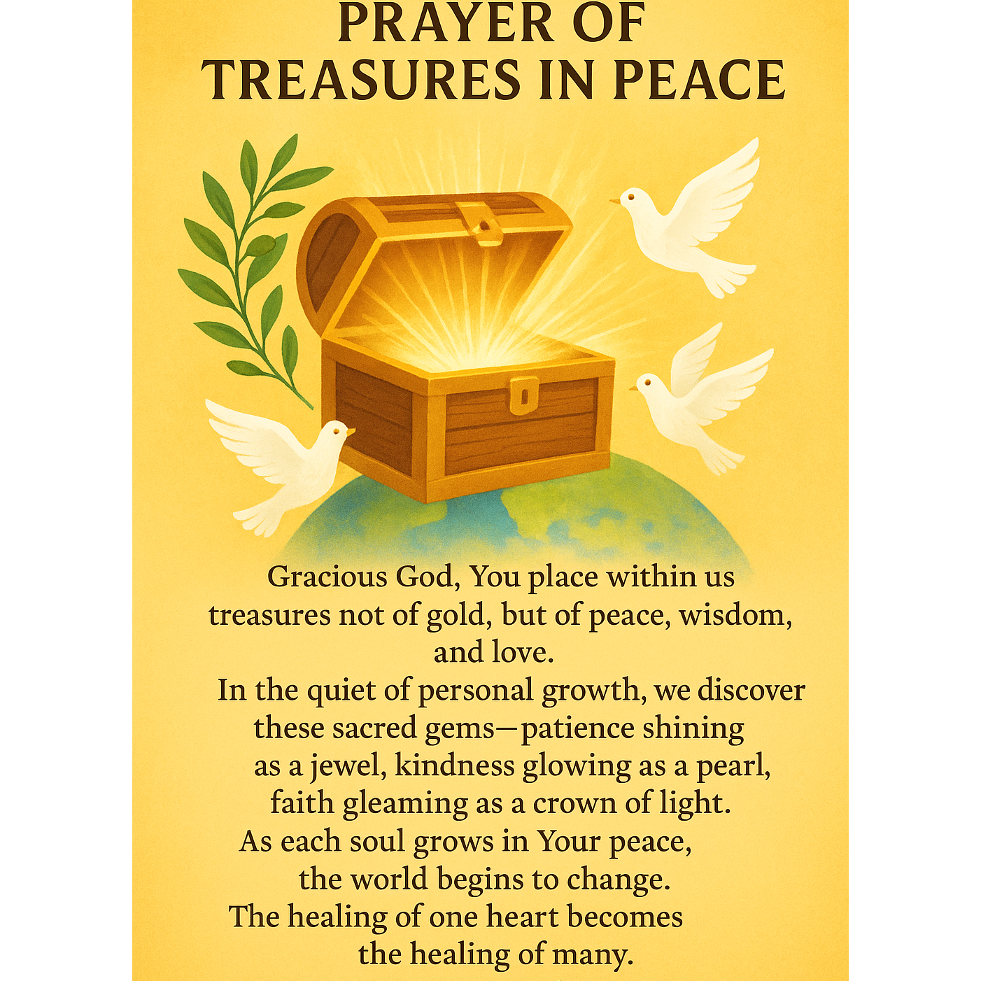 The image of Gos and Creating the World we Wish to Live in