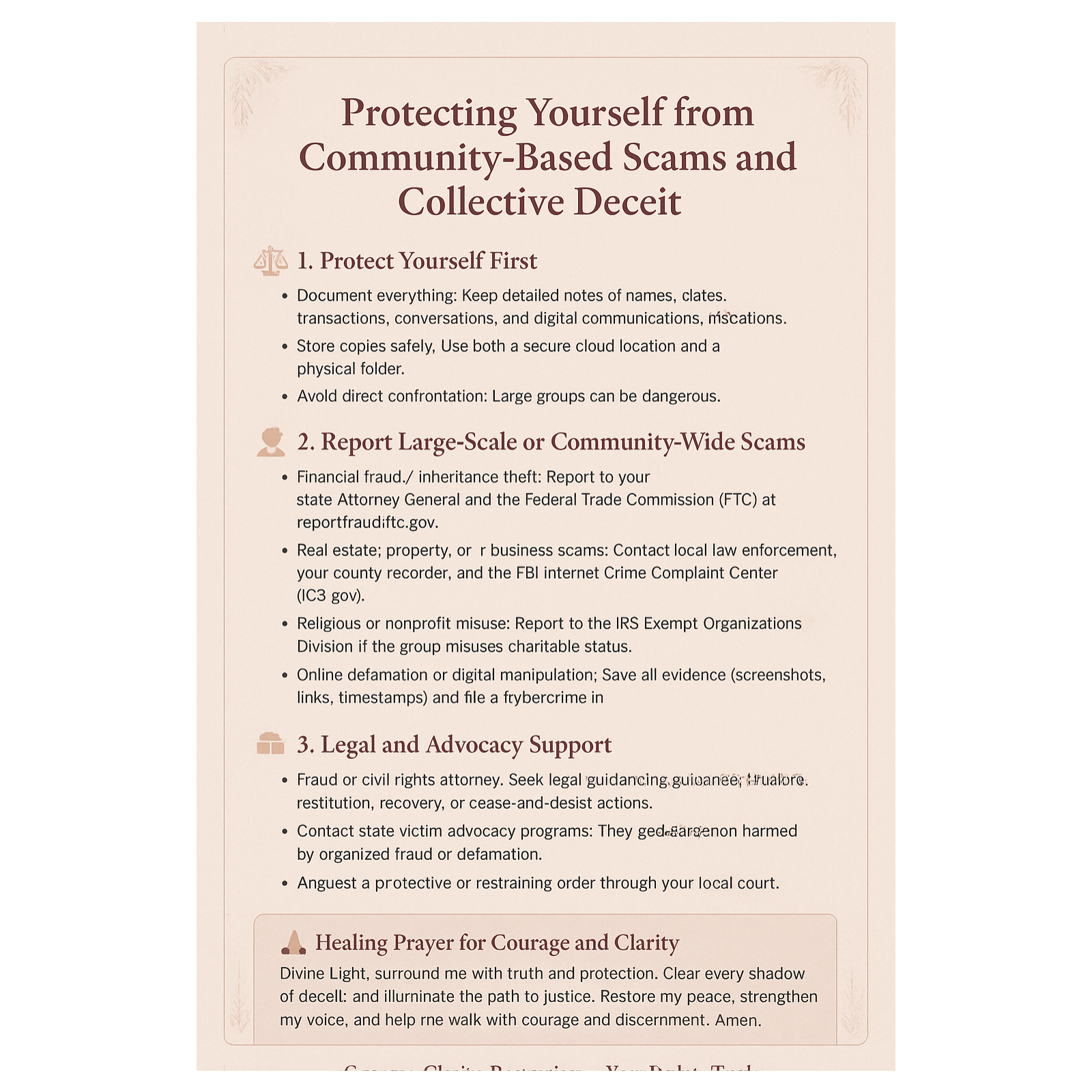 Gods Love Angels and Balm  for Healing the Devastation 