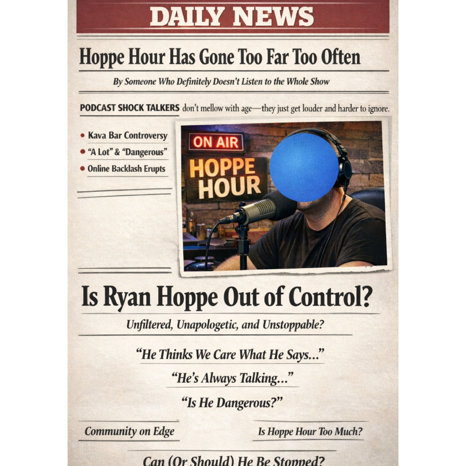 It's A Circus I Tell YA! (Hoppe Hour With Ryan Hoppe: 2.7.26)