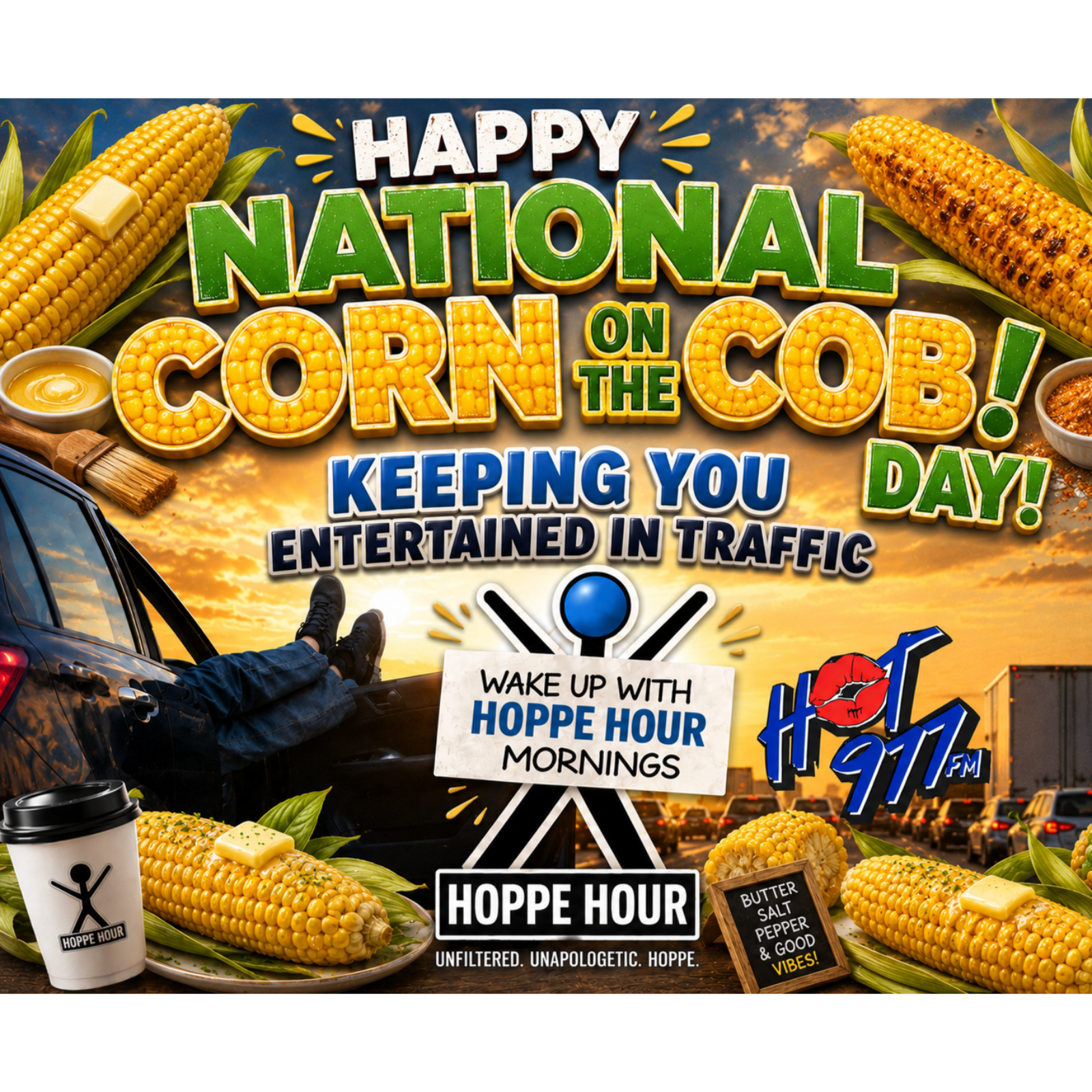 Corn On The Cob Day! (Hoppe Hour With Ryan Hoppe: 6.11.26) Corn On The Cob Day! (Hoppe Hour With Ryan Hoppe: 6.11.26)
