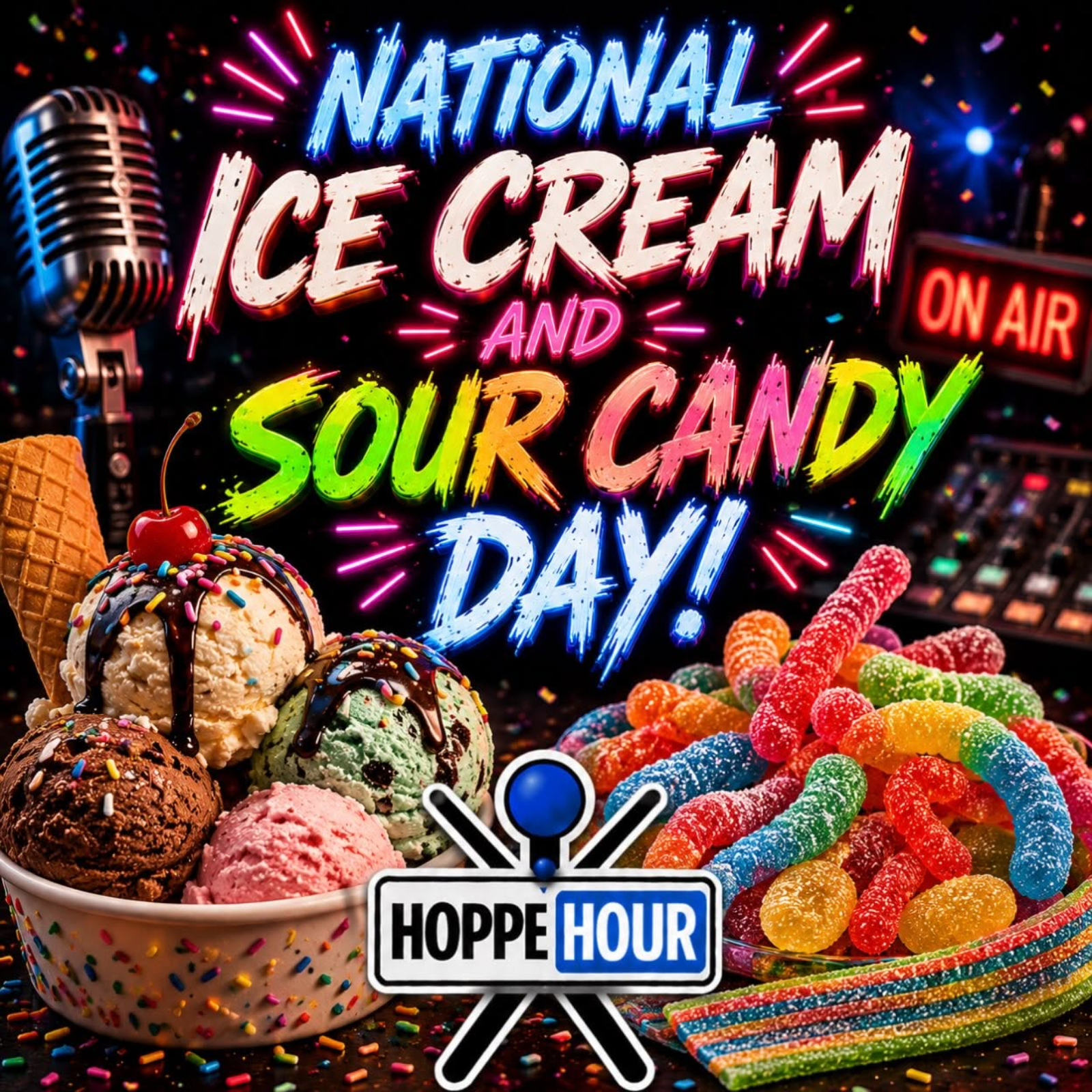 Ice Cream & Sour Candy Day! (Hoppe Hour With Ryan Hoppe: 7.19.26)