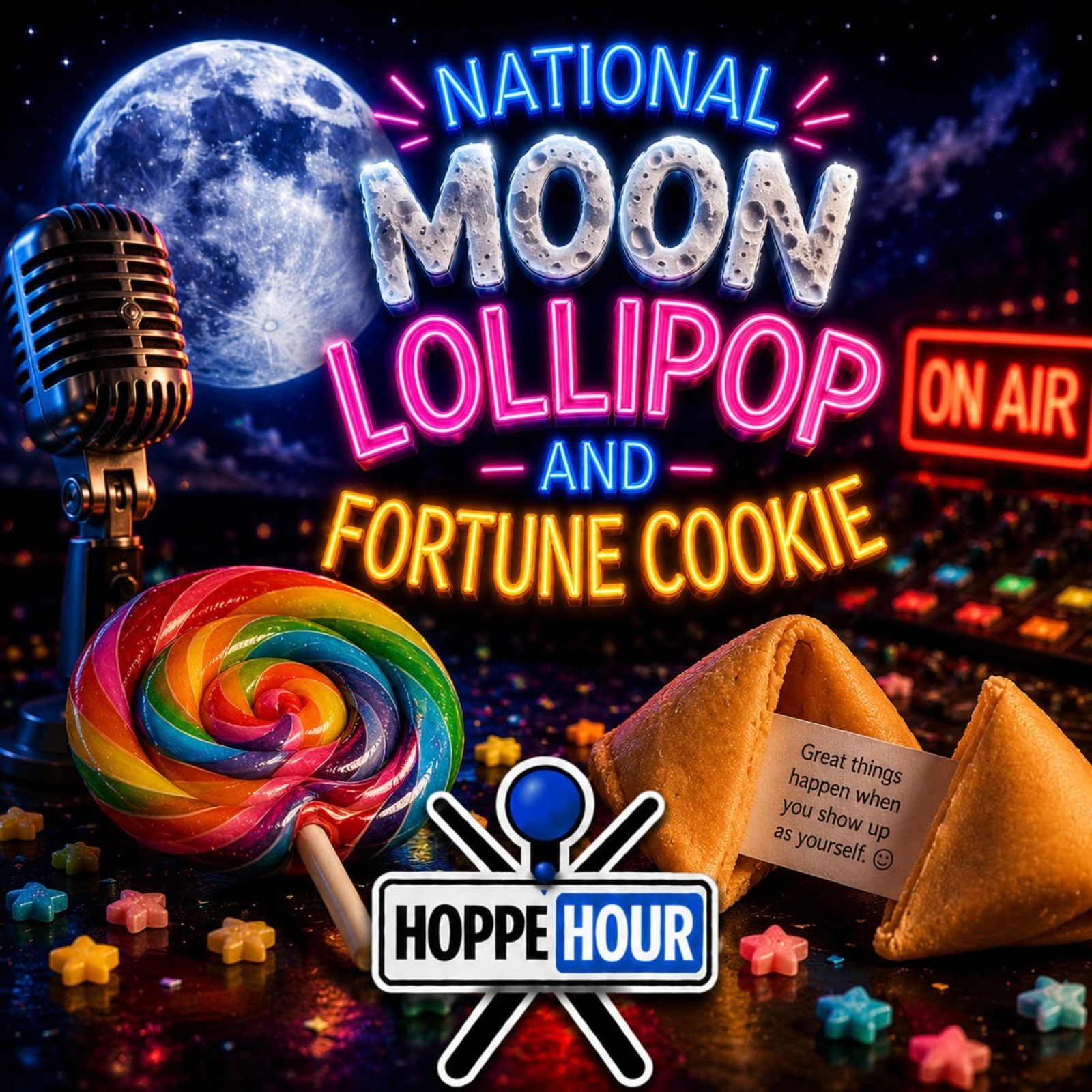 National Moon, Lollipop, & Fortune Cookie Day! (Hoppe Hour With Ryan Hoppe: 7.20.26)