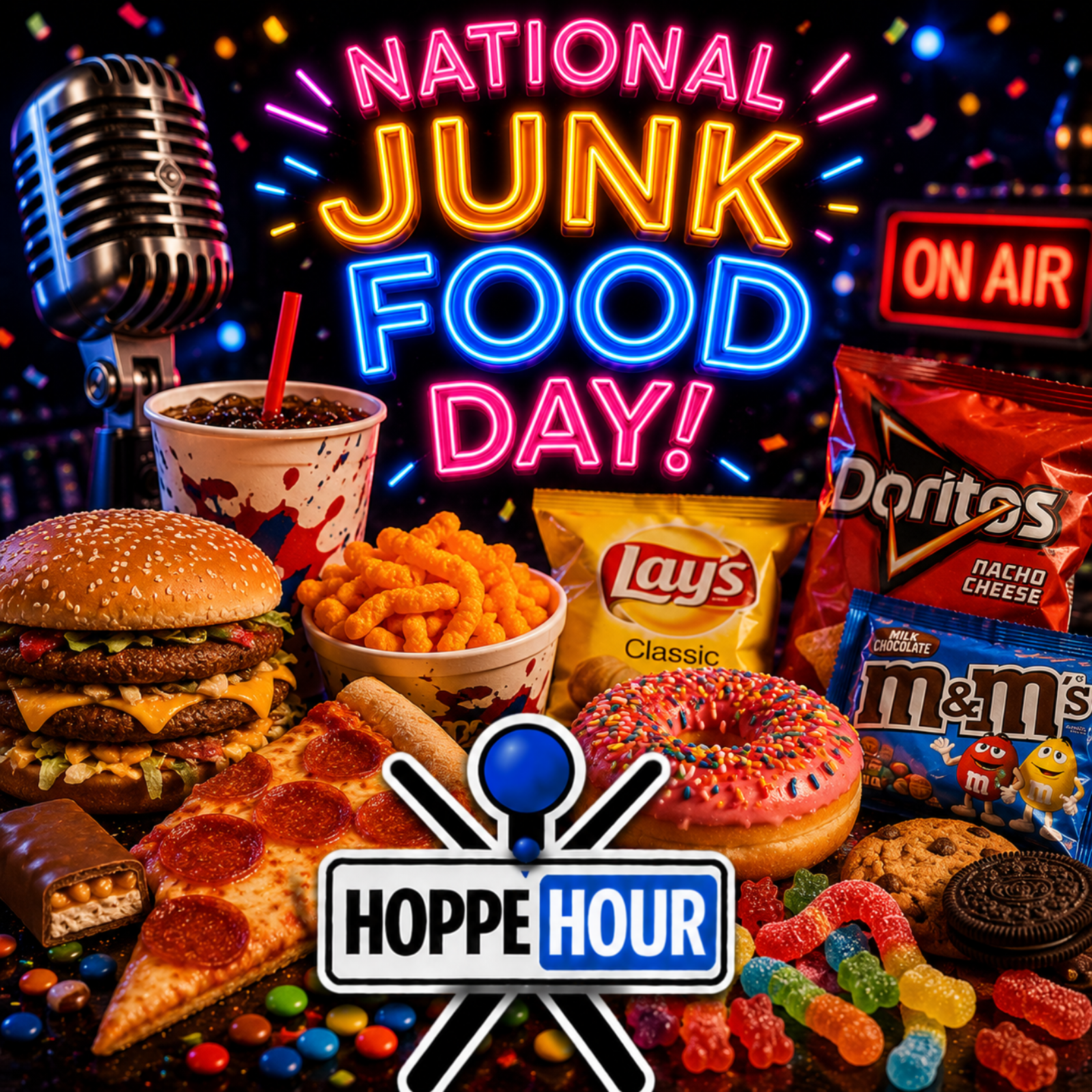 National Junk Food Day! (Hoppe Hour With Ryan Hoppe: 7.21.26)
