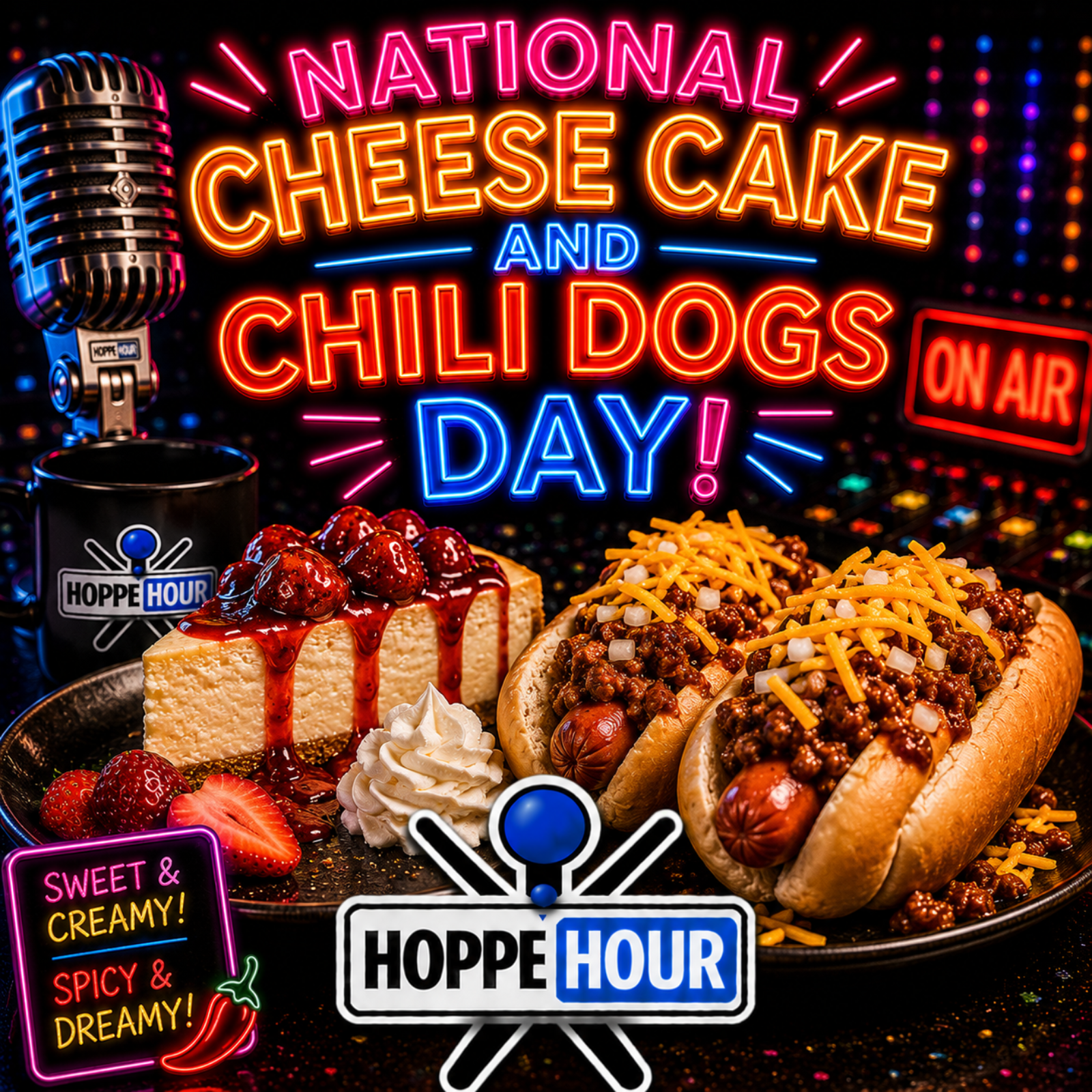 Cheese Cake & Chili Dogs Day! (Hoppe Hour With Ryan Hoppe: 7.30.26)