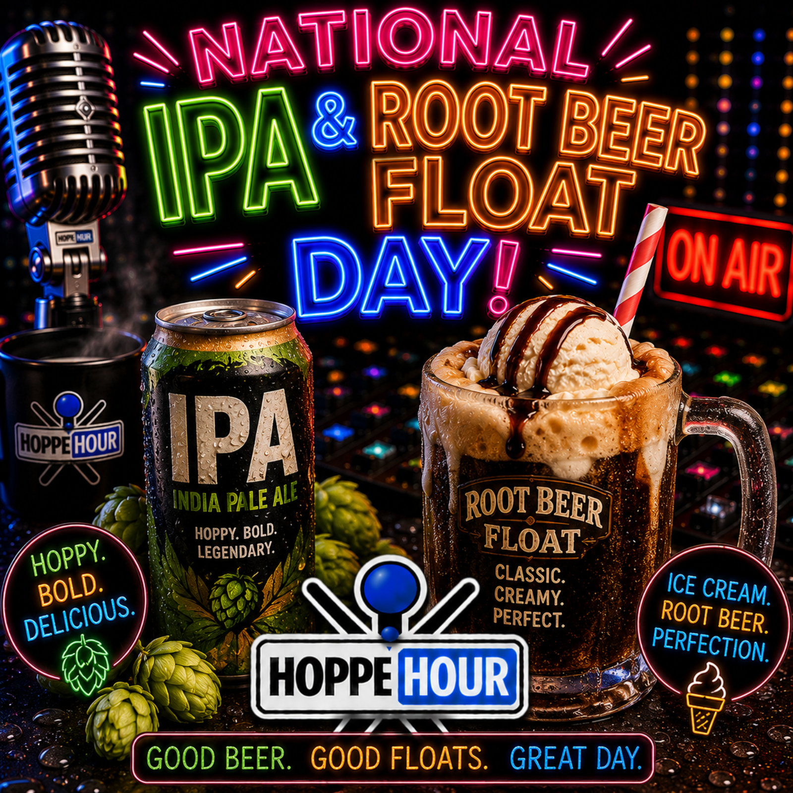 IPA & Root Beer Float Day! (Hoppe Hour With Ryan Hoppe: 8.6.26)