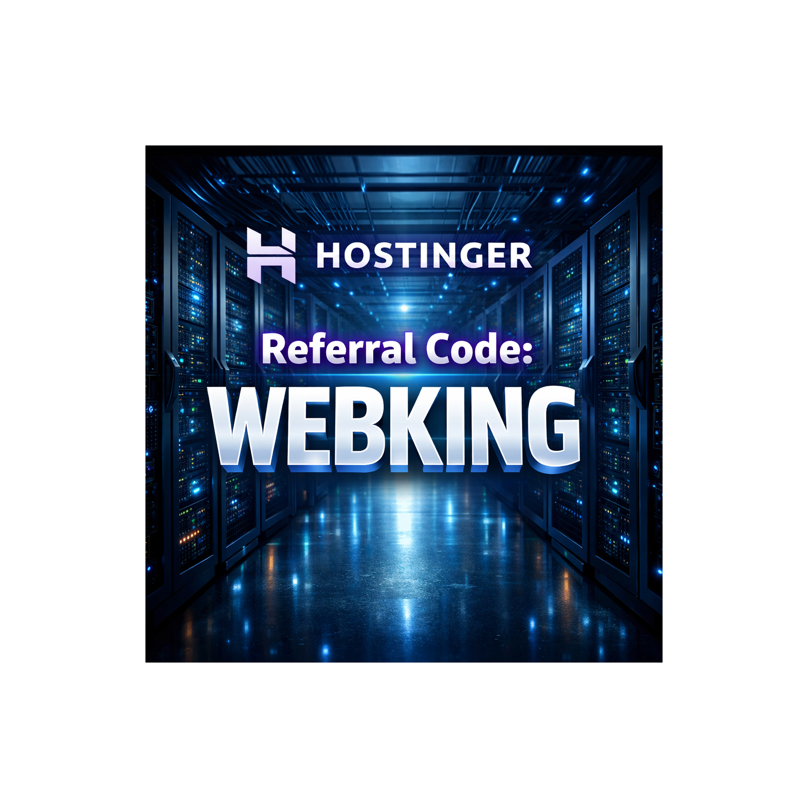 Hostinger Referral Code – WEBKING – (20% OFF) cover art