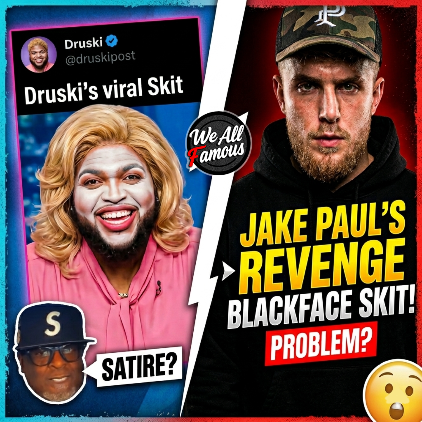 JAKE PAUL Blackface "Response" to Druski Could Break The Internet…Do IT! episode artwork