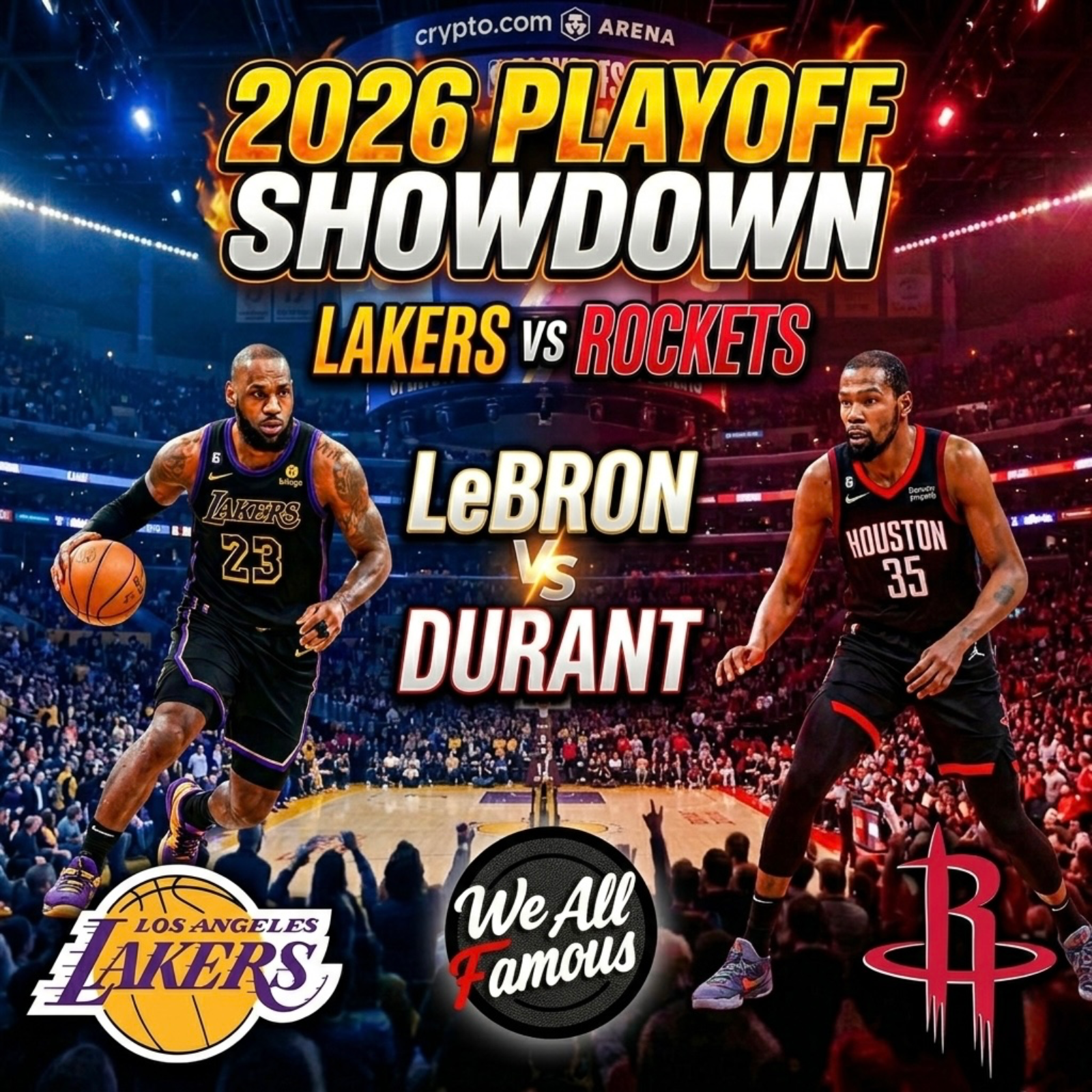 LeBron vs Durant: The 2026 Playoff Showdown You Can’t Miss! episode artwork