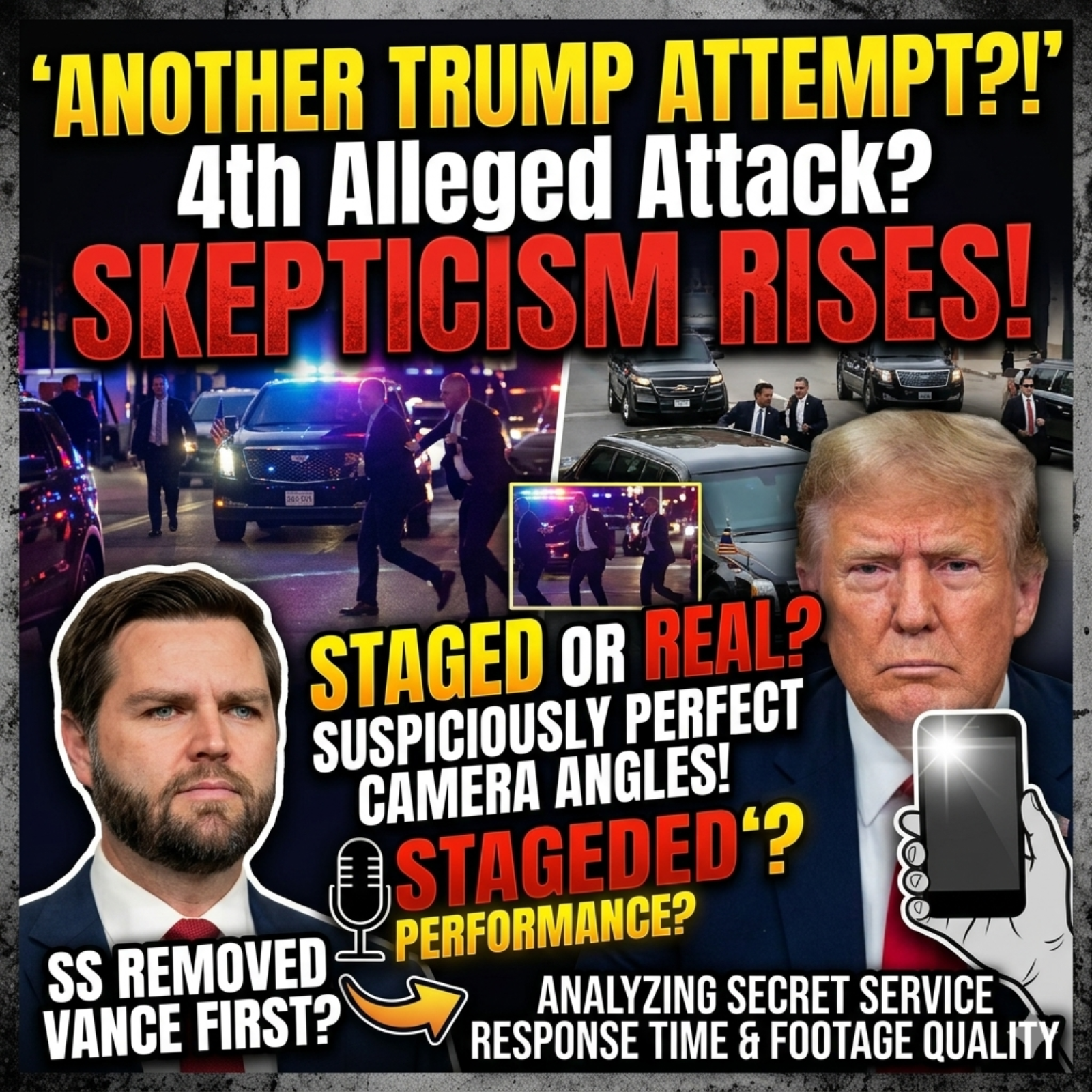 Staged or Real? 4th Attempt on President Trump! episode artwork