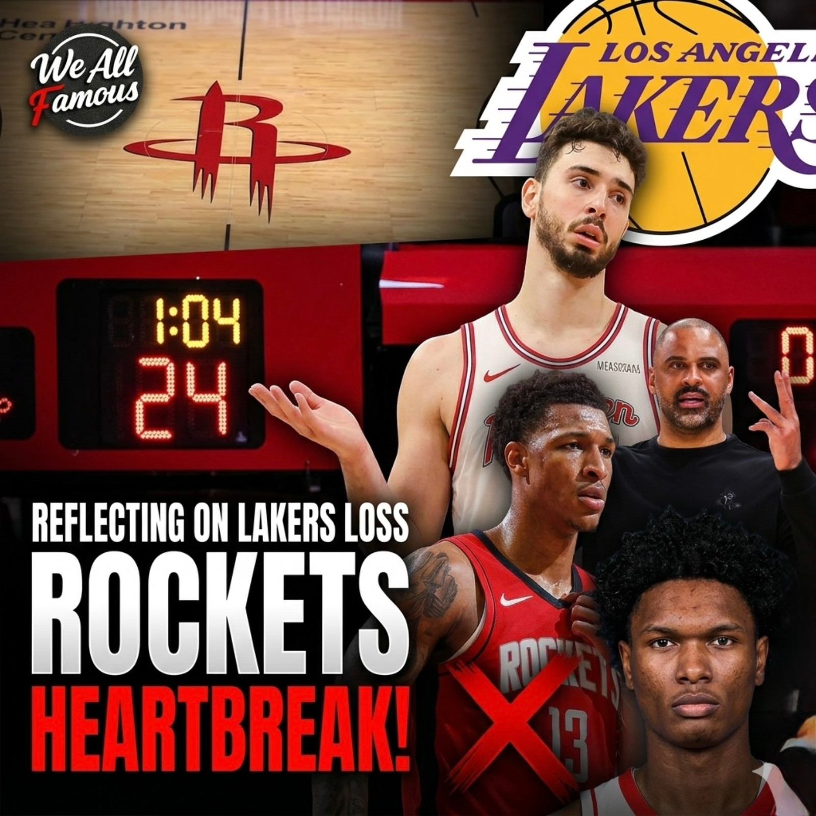 Tough One to Swallow: Rockets vs. Lakers Reaction (Emotional Connection) episode artwork