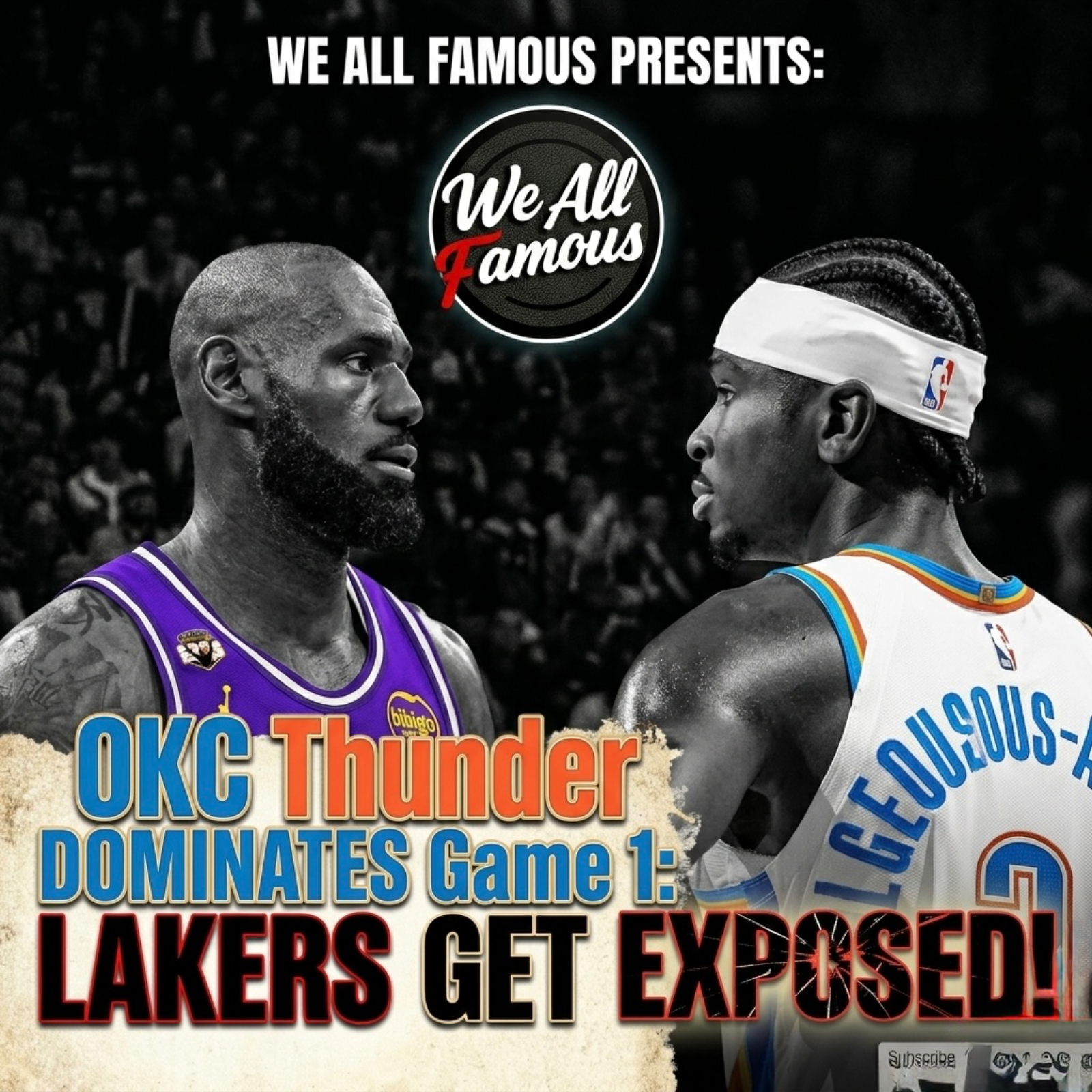 LAKERS EXPOSED?! Thunder DESTROY Lakers in Game 1 SHOCKER! 🚨 episode artwork
