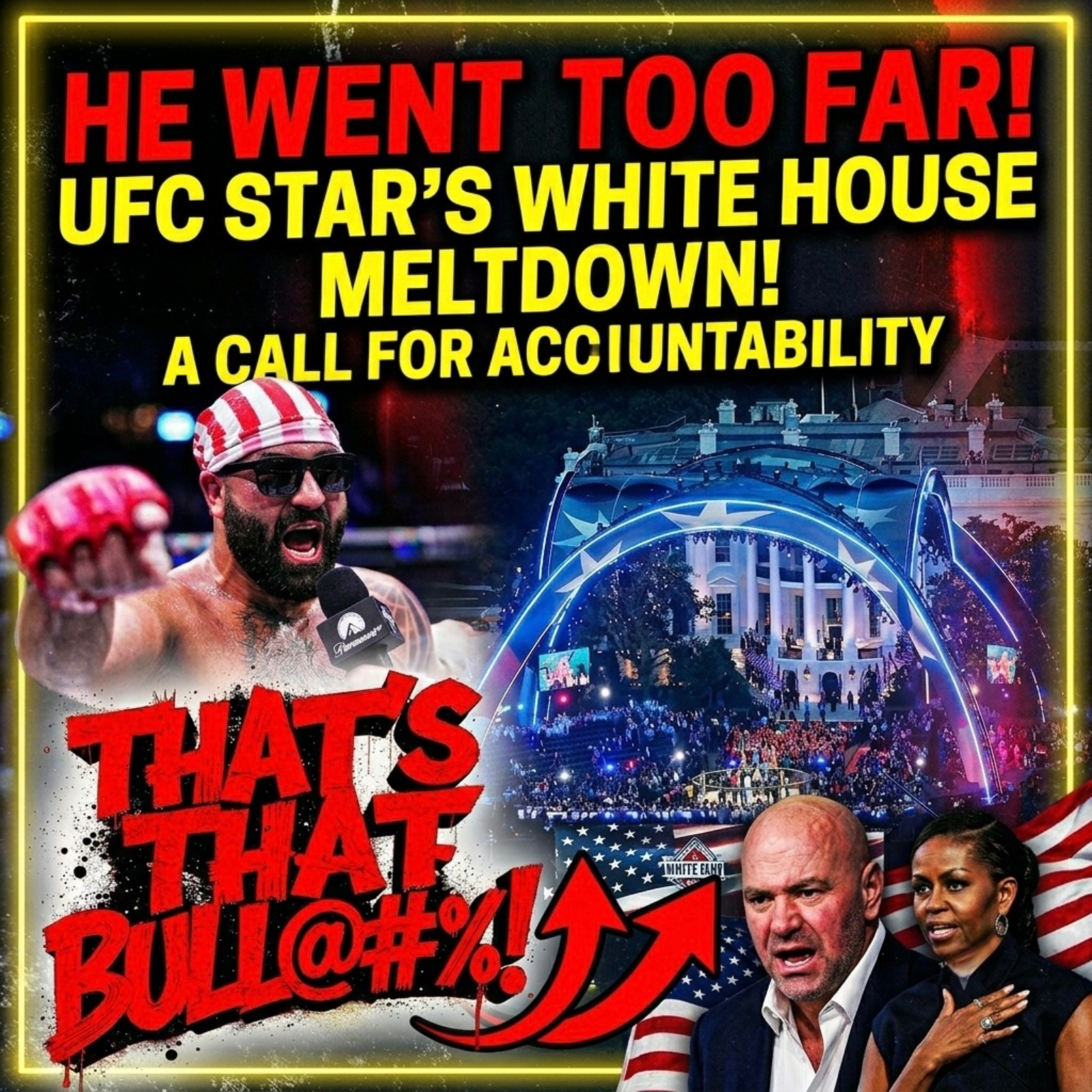 The White House Incident That Could GET THIS UFC FIGHTER BANNED! 🚨 episode artwork