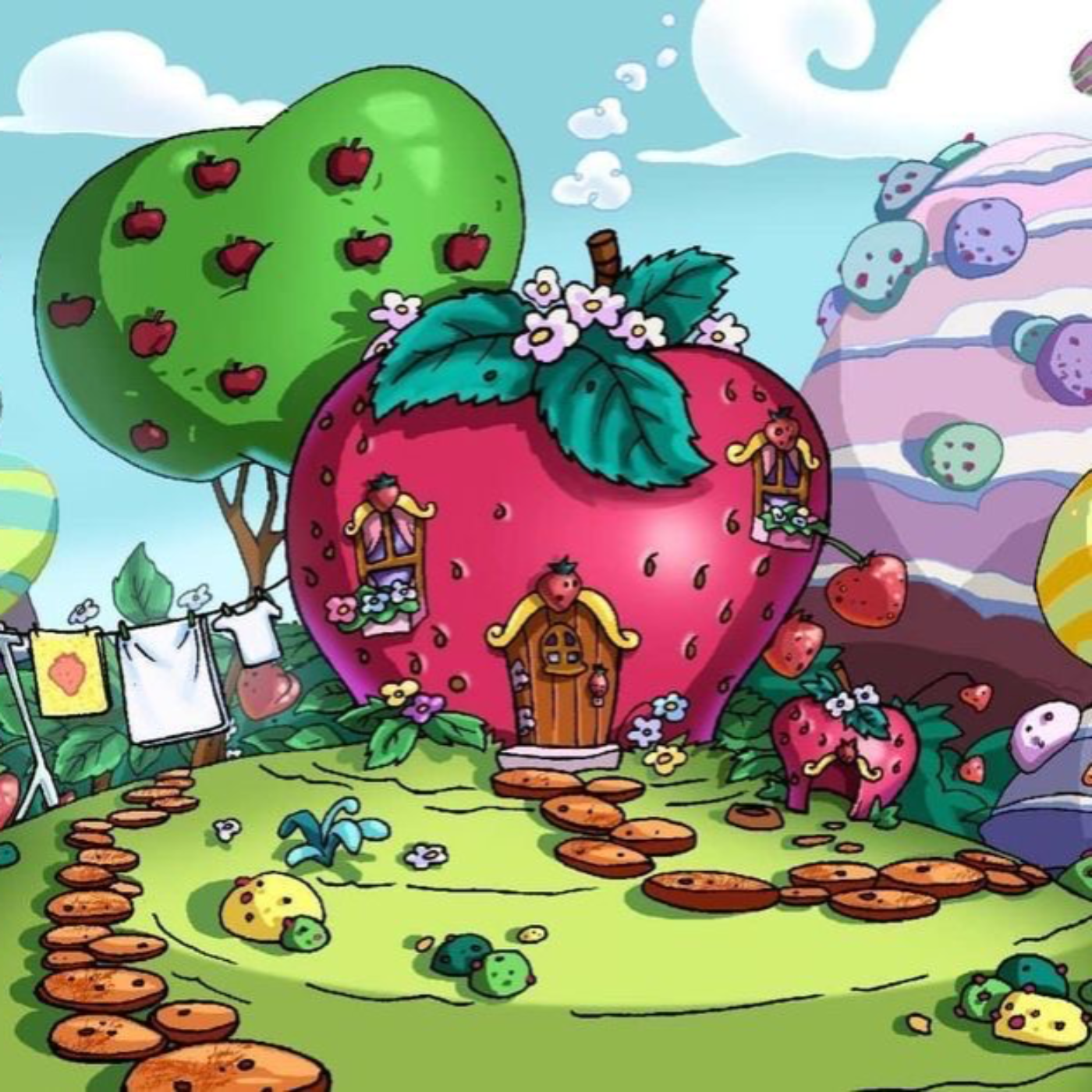 How a garden grows- Strawberry Shortcake Sweet Dreams