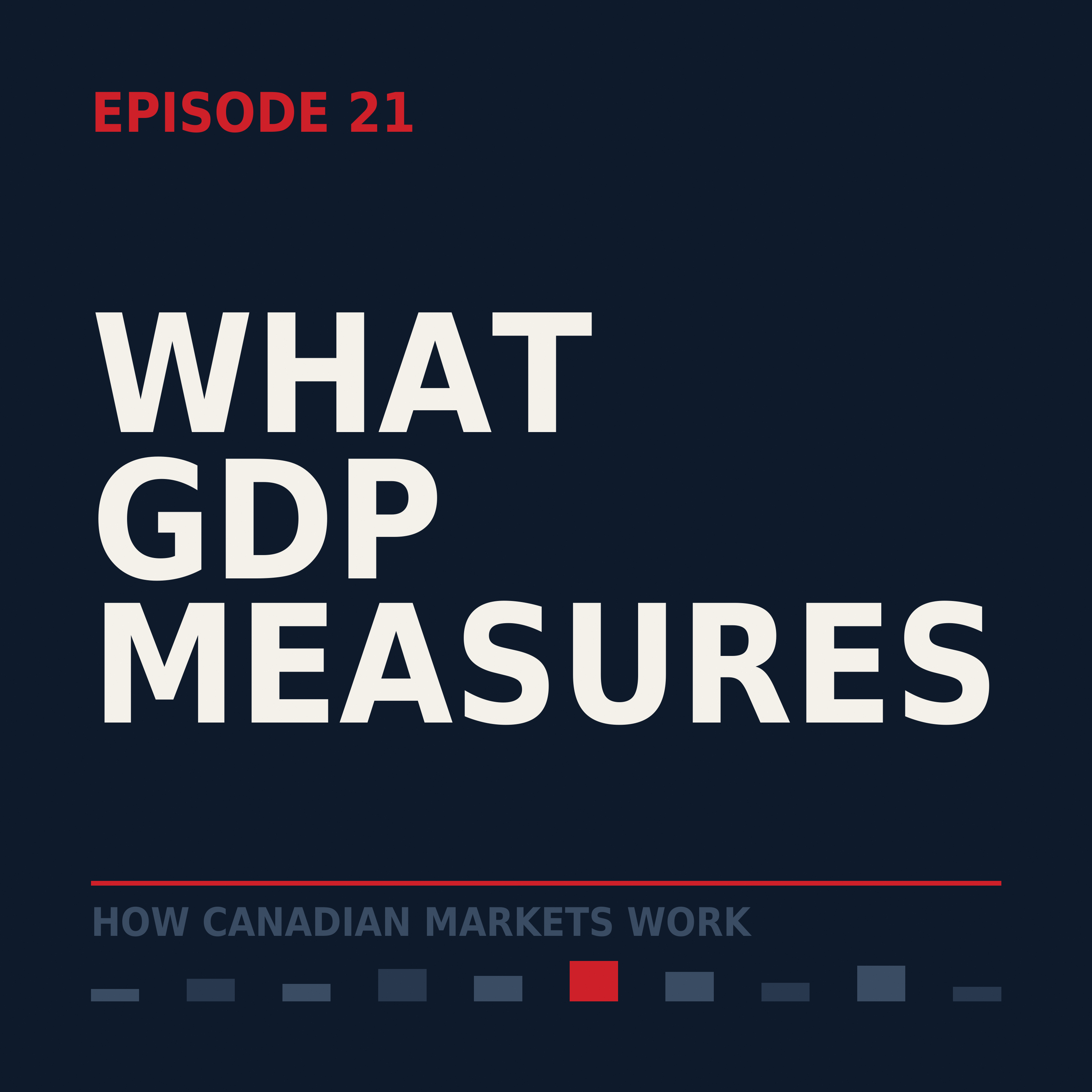 Episode 21: What GDP Measures (And What It Leaves Out) episode artwork