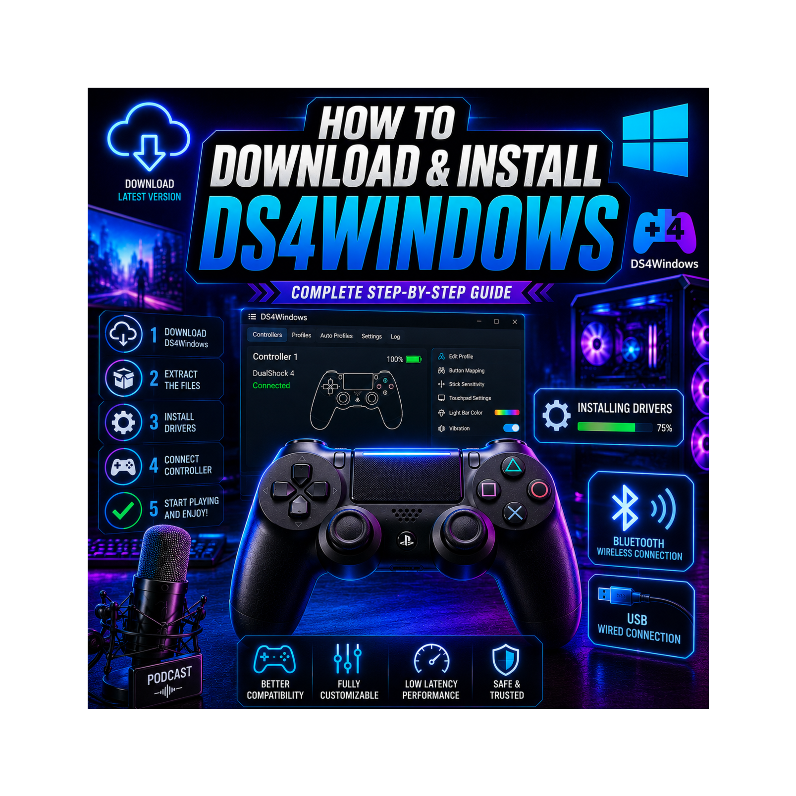 How to Download and Install DS4Windows: Complete Setup Guide