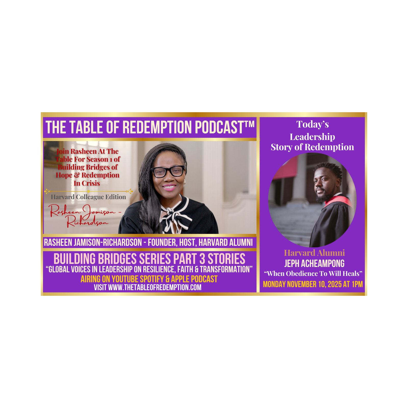 Ep.14 - Building Bridges Part 3 - Global Voice From Ghana: Jeph Acheampong's Leadership Story of Redemption episode artwork