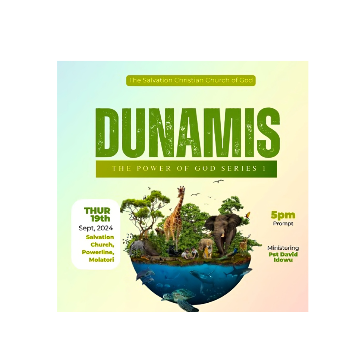 How to receive Dunamis 
