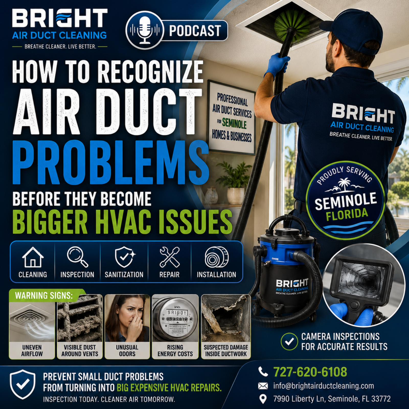 How to Recognize Air Duct Problems Before They Become Bigger HVAC Issues podcast artwork