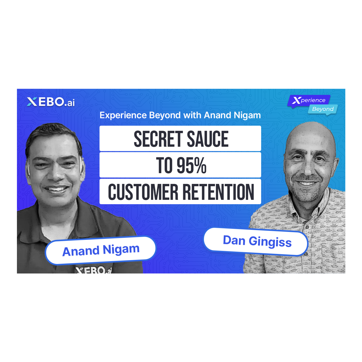 How to Retain your Customers with Dan Gingiss' | Experience Beyond Podcast with Anand Nigam EP 1 episode artwork