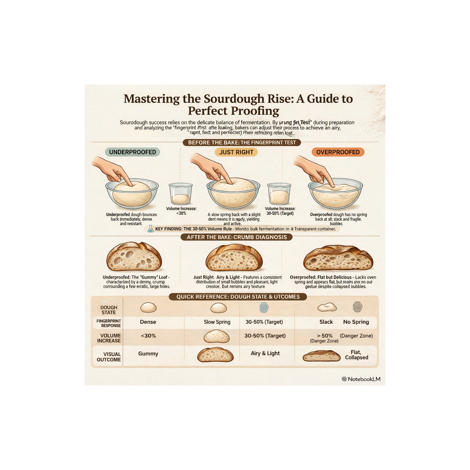 How to tell if your sourdough is overproofed vs underproofed sourdough cover art