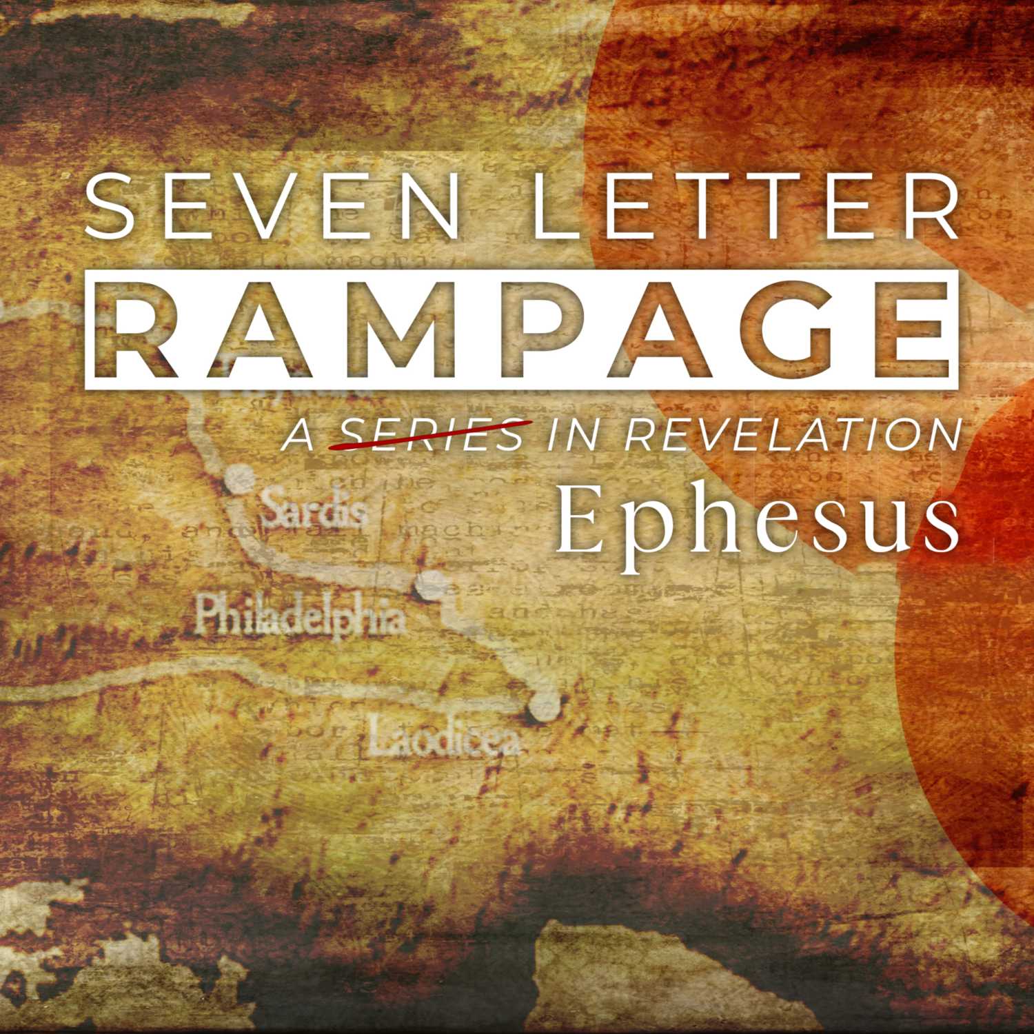 Seven Letter Rampage: Ephesus episode artwork