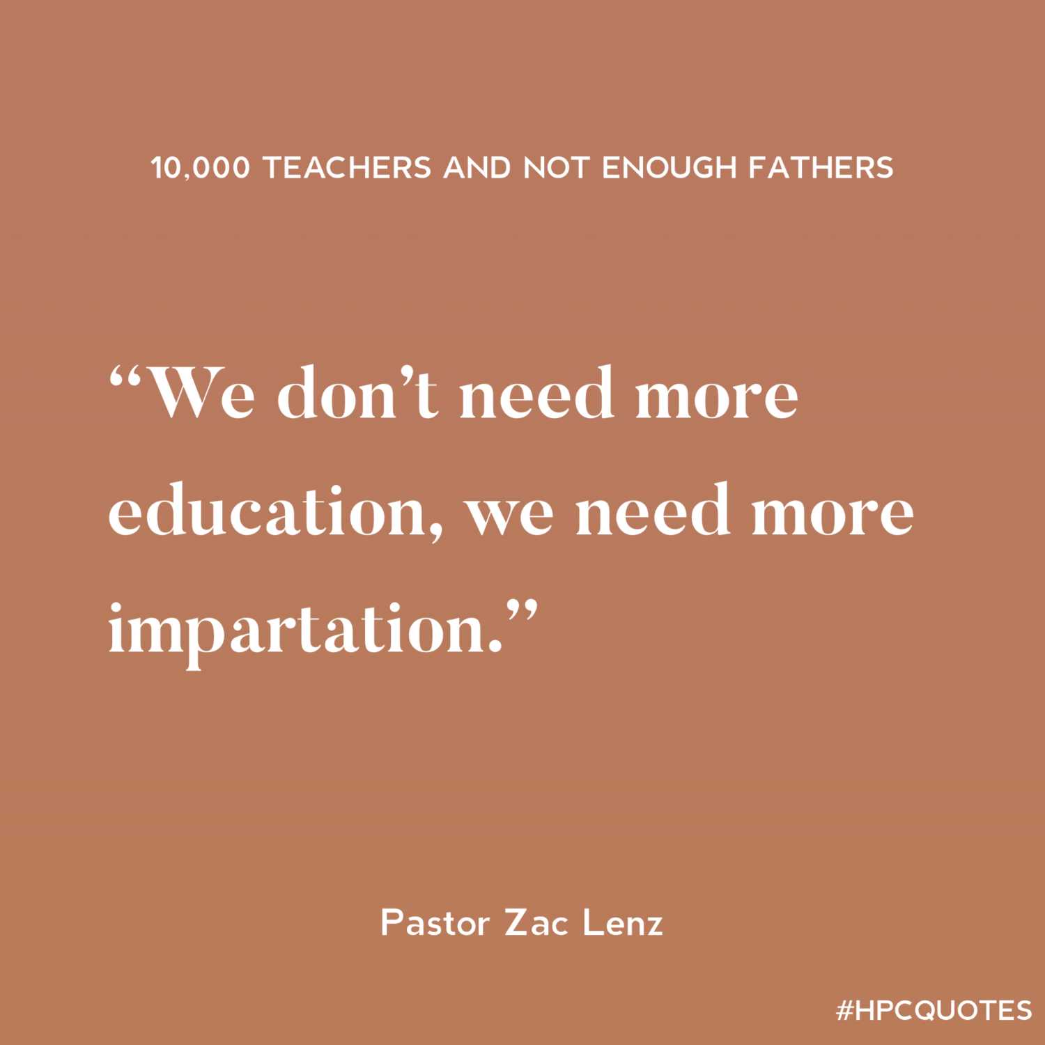 10,000 Teachers and Not Enough Fathers episode artwork