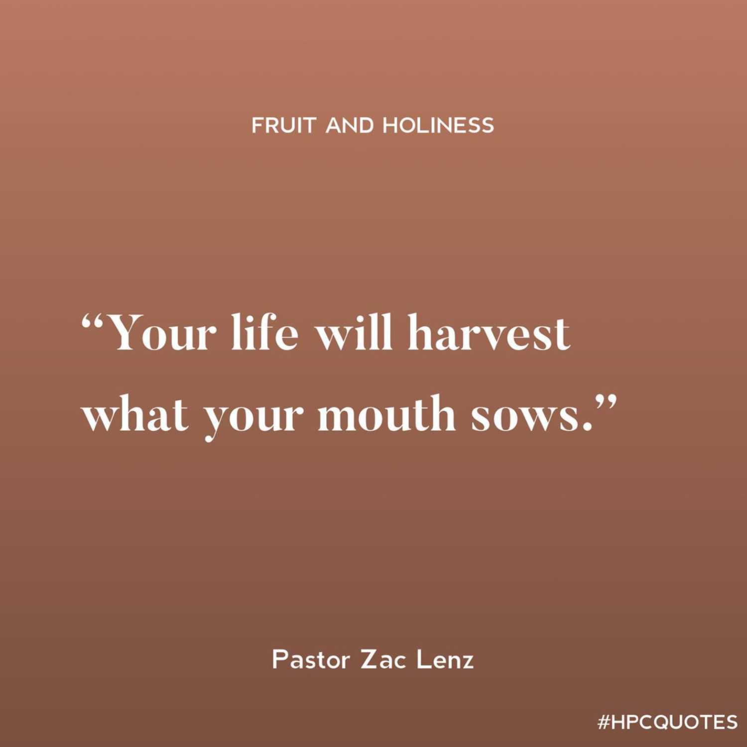 Fruit and Holiness  episode artwork