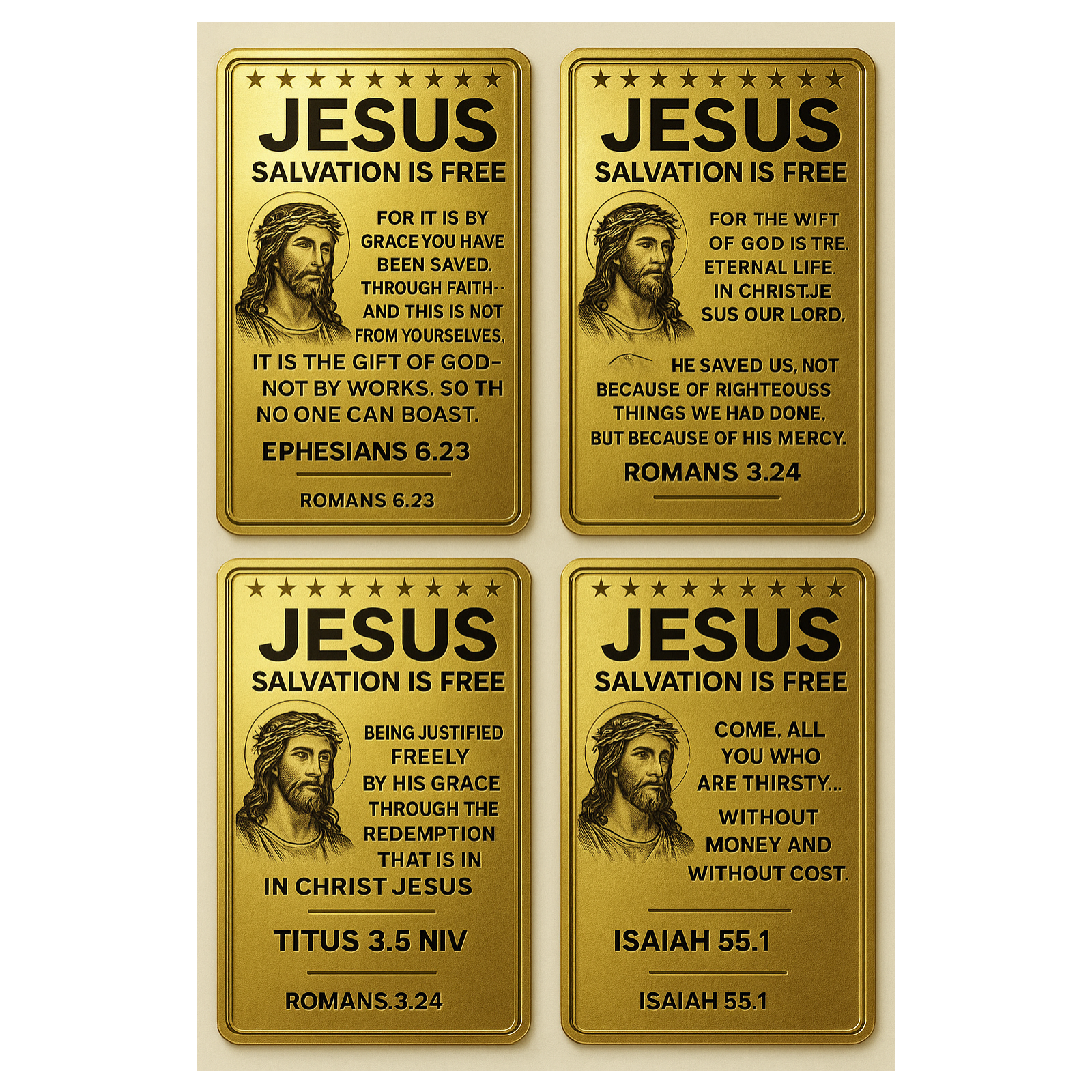 SALVATION IS FREE.  The Gift You Cannot Earn.  episode artwork