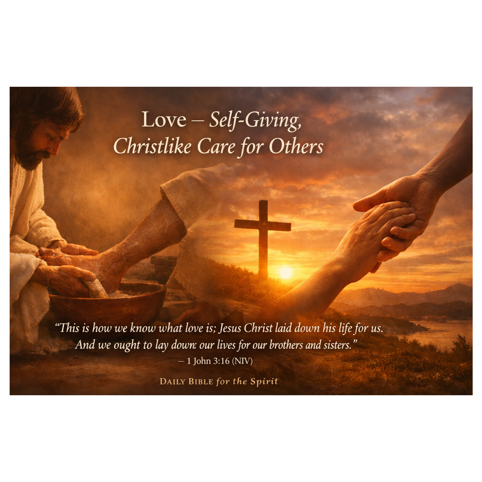 Love – Self-Giving, Christlike Care for Others | Christian Devotional Podcast episode artwork