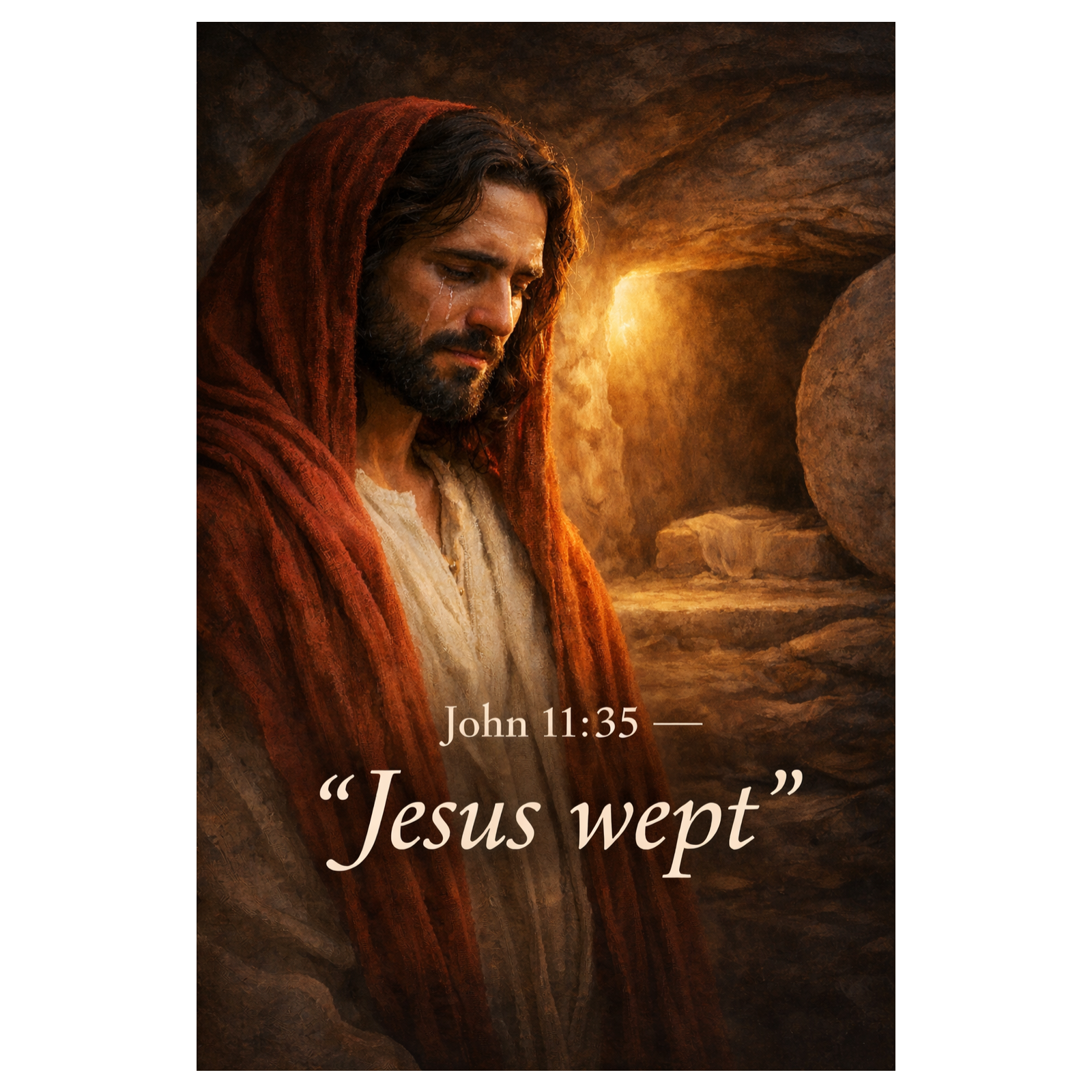 Jesus Wept | John 11:35 When God Shares Our Grief episode artwork
