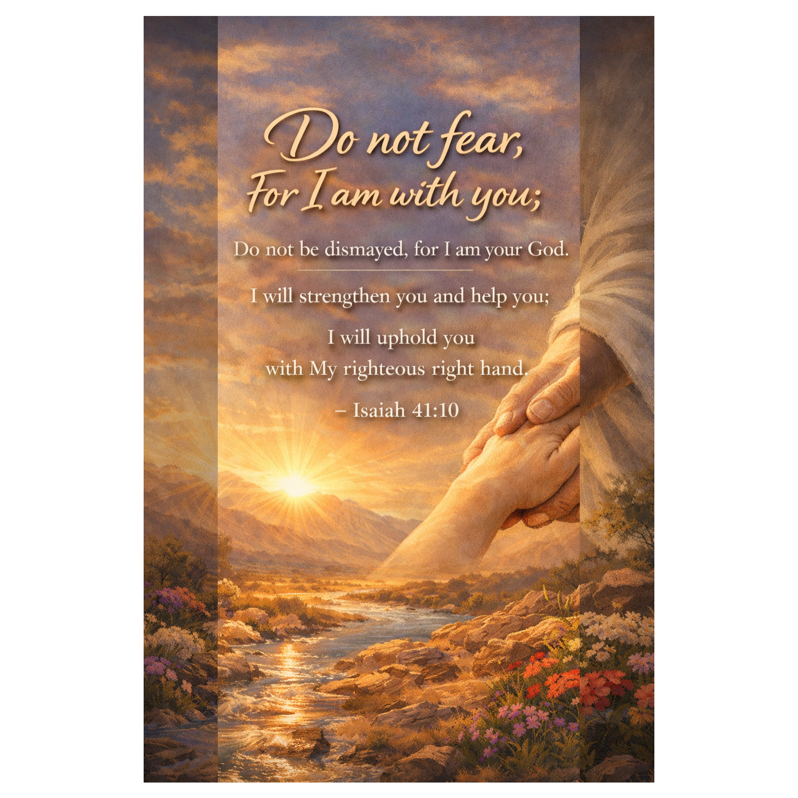 Do Not Fear  God Is With You | Isaiah 41:10 episode artwork